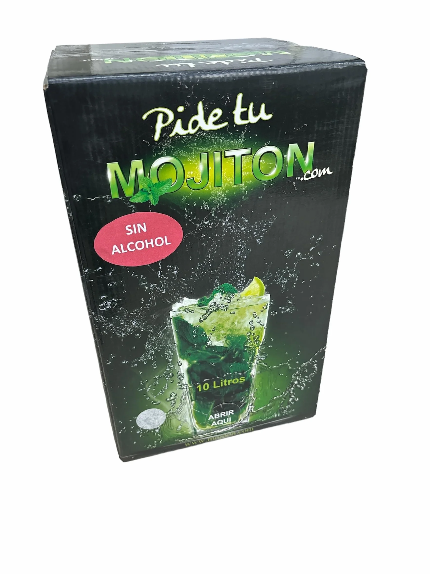 Mojito SIN ALCOHOL bag in box 10 litros preparado listo para servir