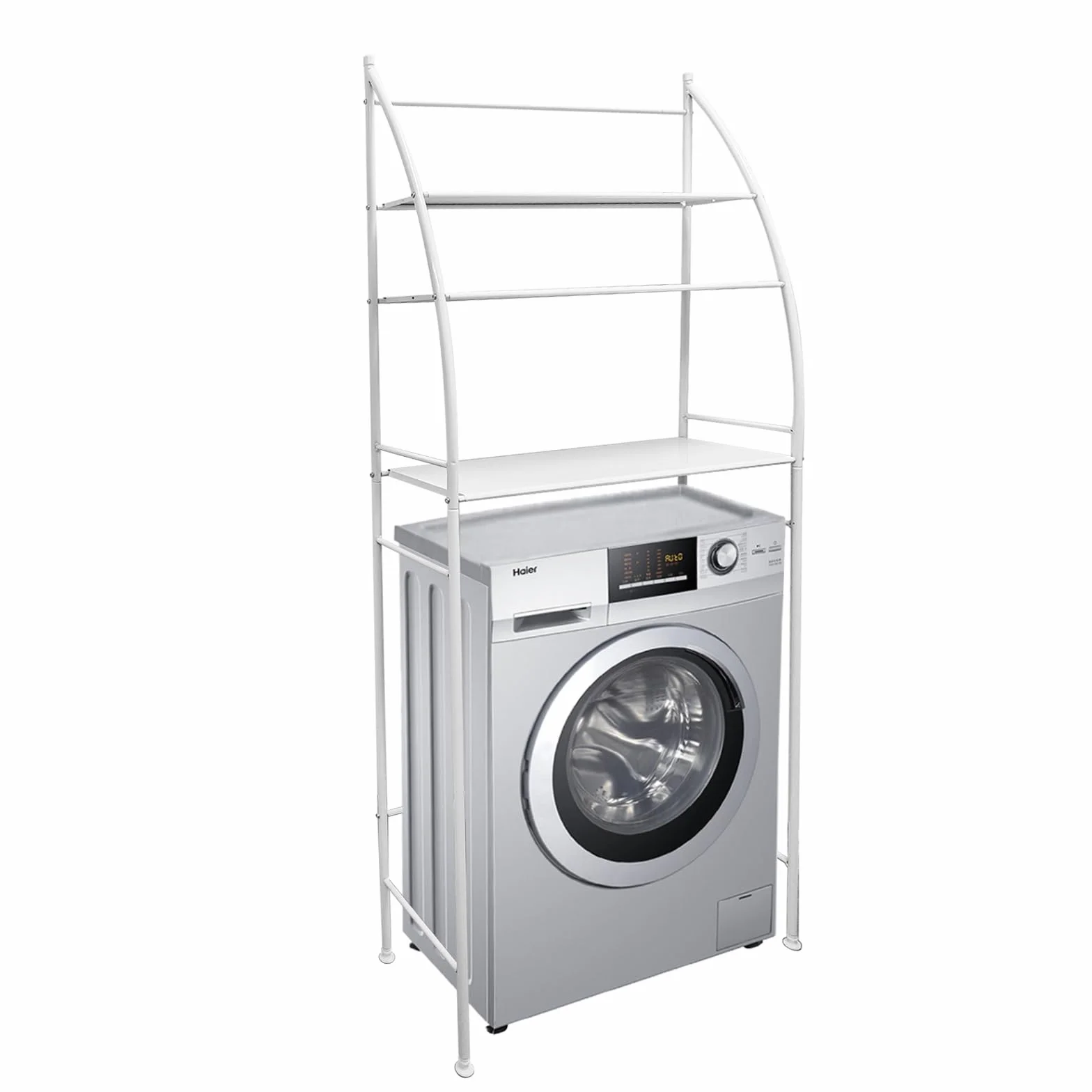 Estantería sobre Inodoro de Metal 3 baldas para Baño Organizador Vertical Compacto