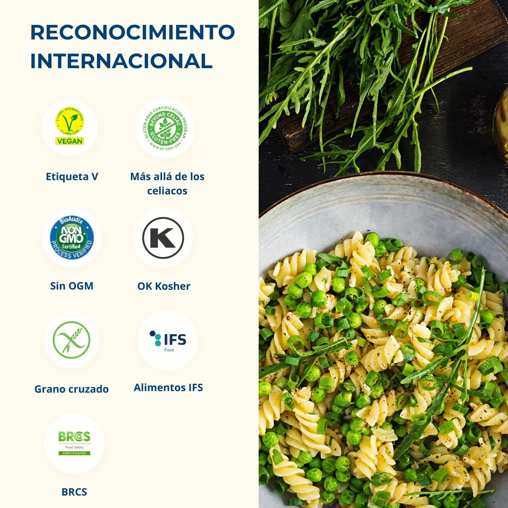 Sam Mills Fusilli Sin Gluten 500g 100% Harina de Maíz Vegano