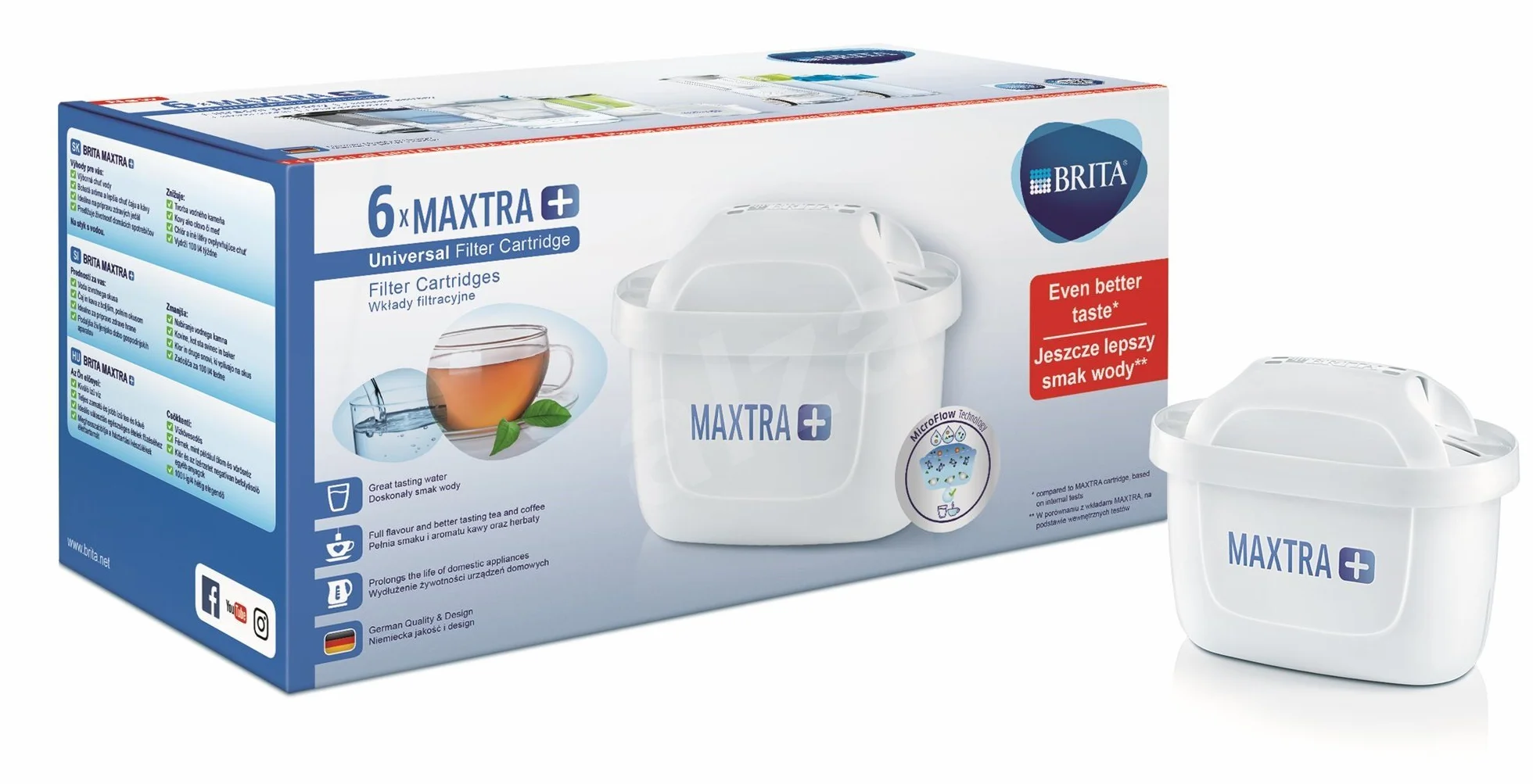 Brita Cartuchos Maxtra - Pack de 5+1