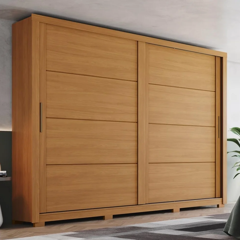 Armario Puertas Correderas Genius - Natural Roble Canela