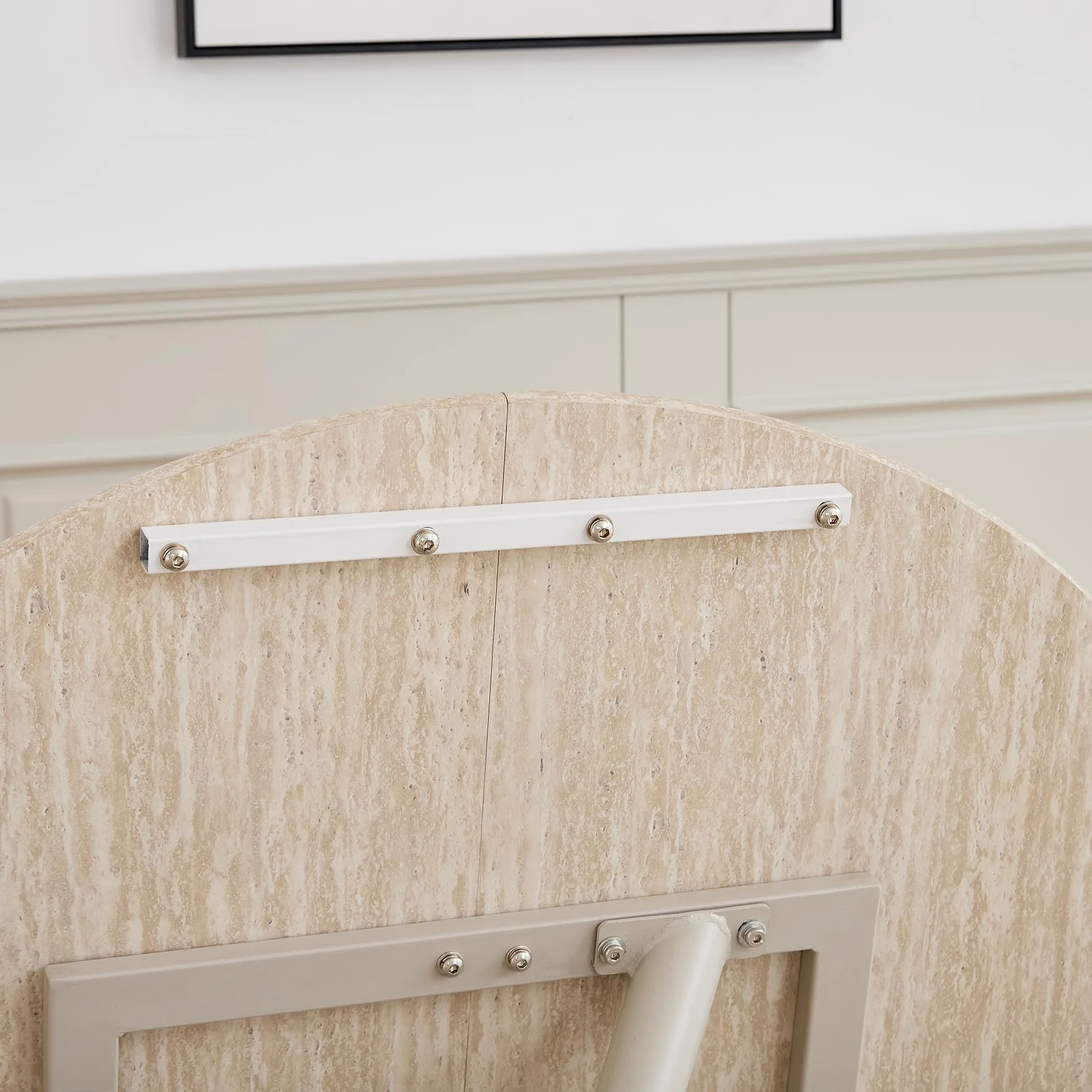 Juego de Mesa y Sillas de Comedor Mesa de Comedor Redonda de 115 cm y 4 Sillas Tapizadas en Lino, Adecuadas para Cocina, Sala de Estar y Comedor (Amarillo Claro +Beige)
