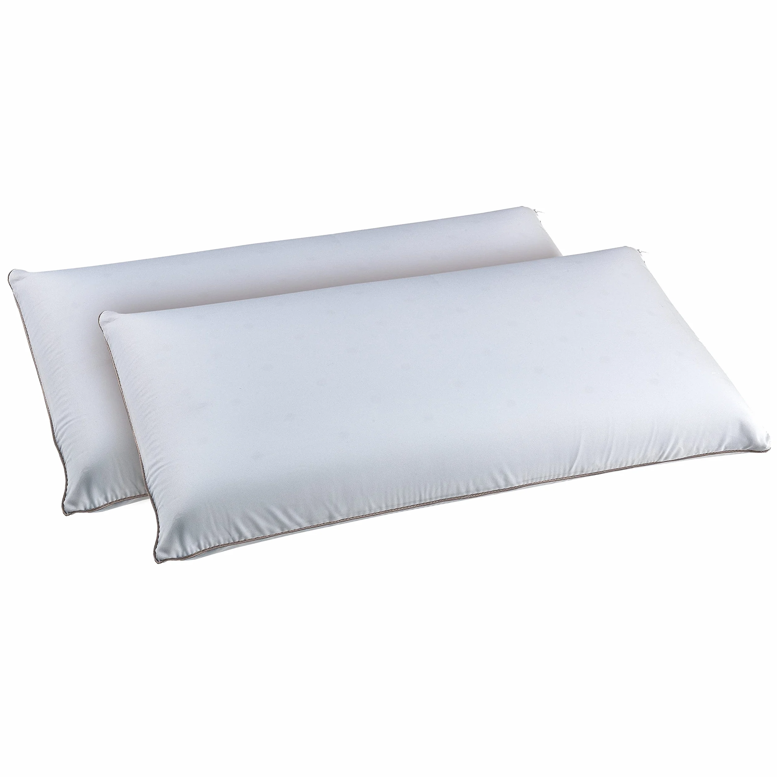 PIKOLIN Pack 2 Almohadas Viscoelásticas con Gel | Firmeza Media Alta | 70cm | Dormir de Lado o Boca Arriba | VISCO Gel