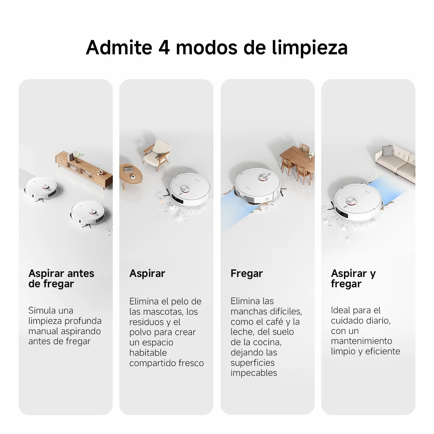 XIAOMI S40 Pro Robot Vacuum Cleaner 15000 Pa Suction Anti-tangle Brushes Auto-lift Mop App & Voice Control