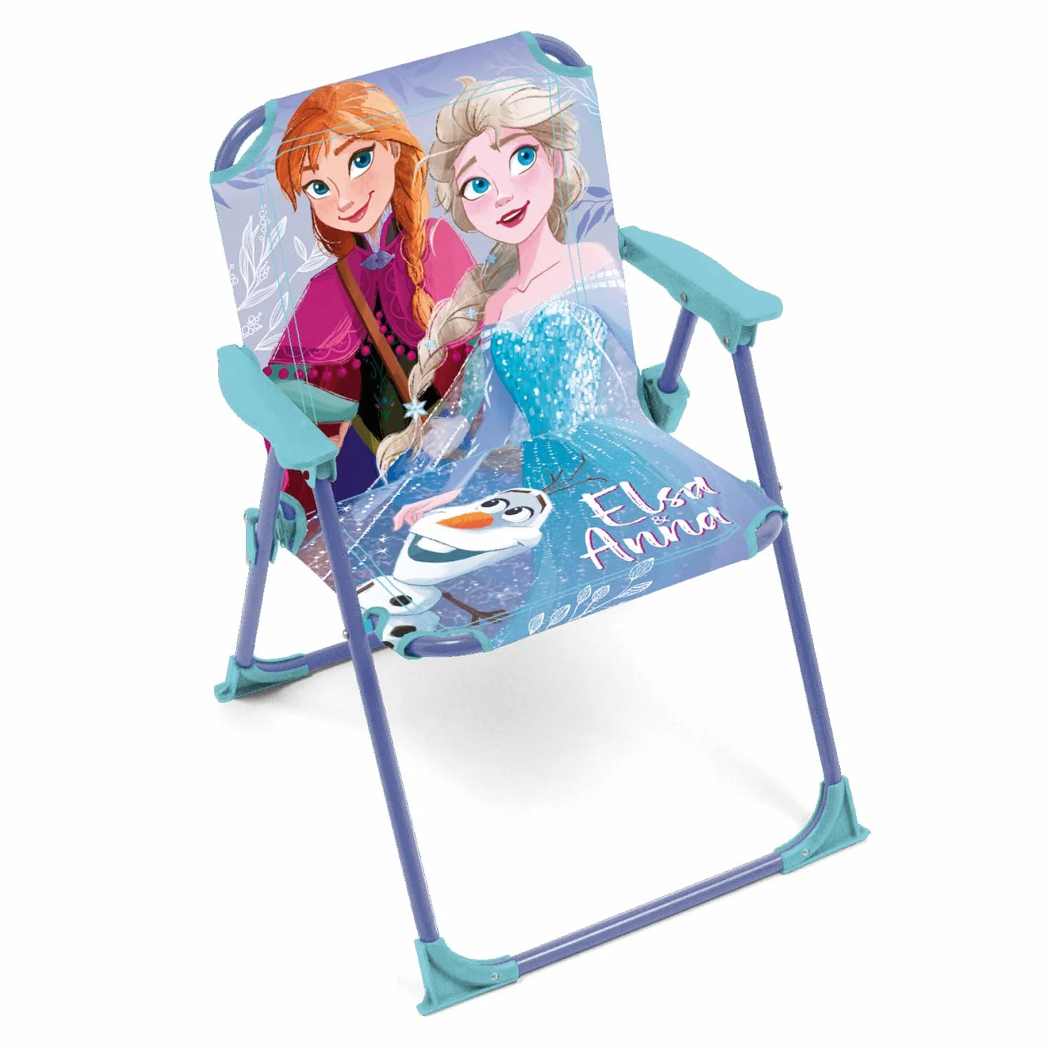 ARDITEX Silla Plegable con Brazos Disney-Frozen 38x32x53cm