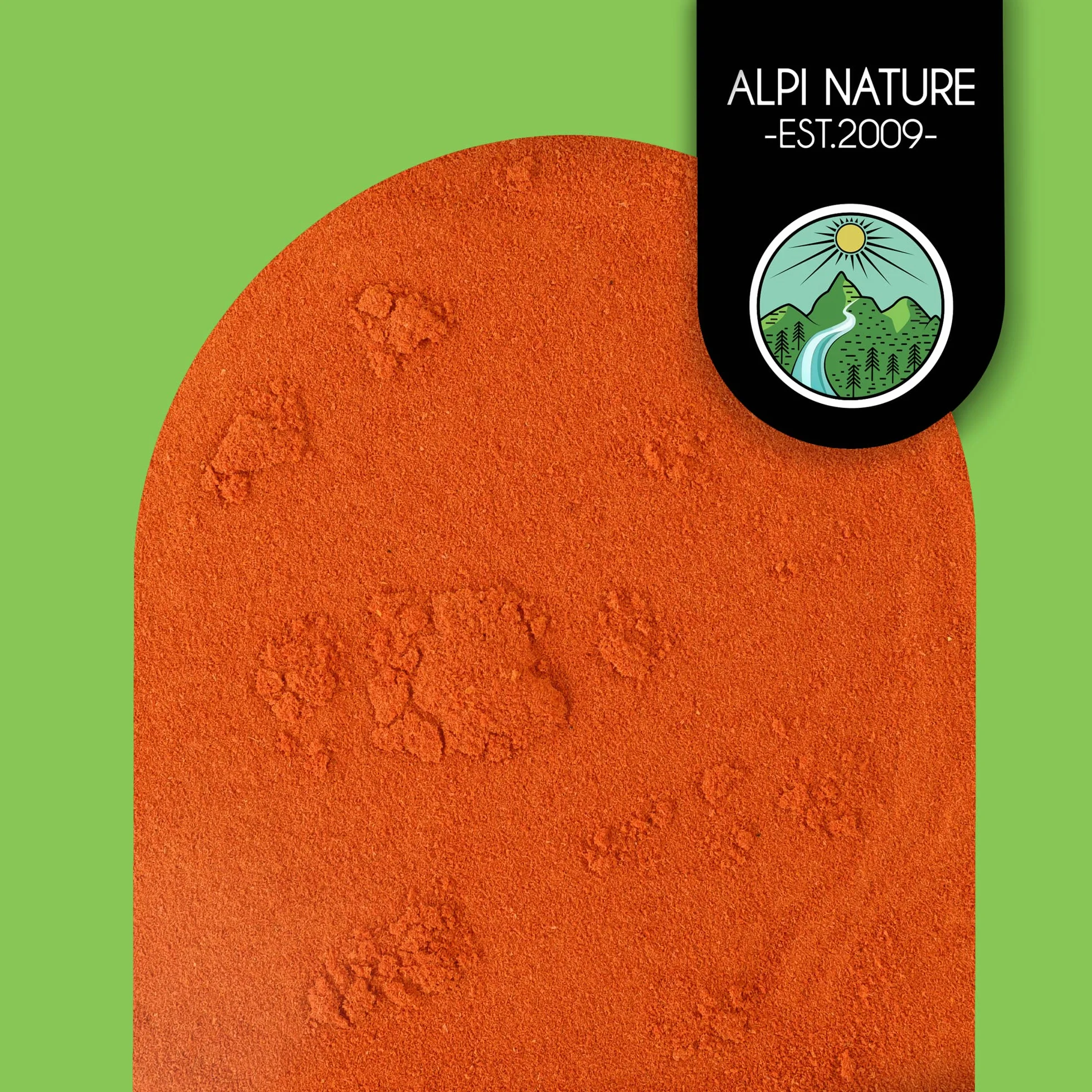 Alpi Nature Tomate Orgánico en Polvo 500g, Condimento de Tomate Seco