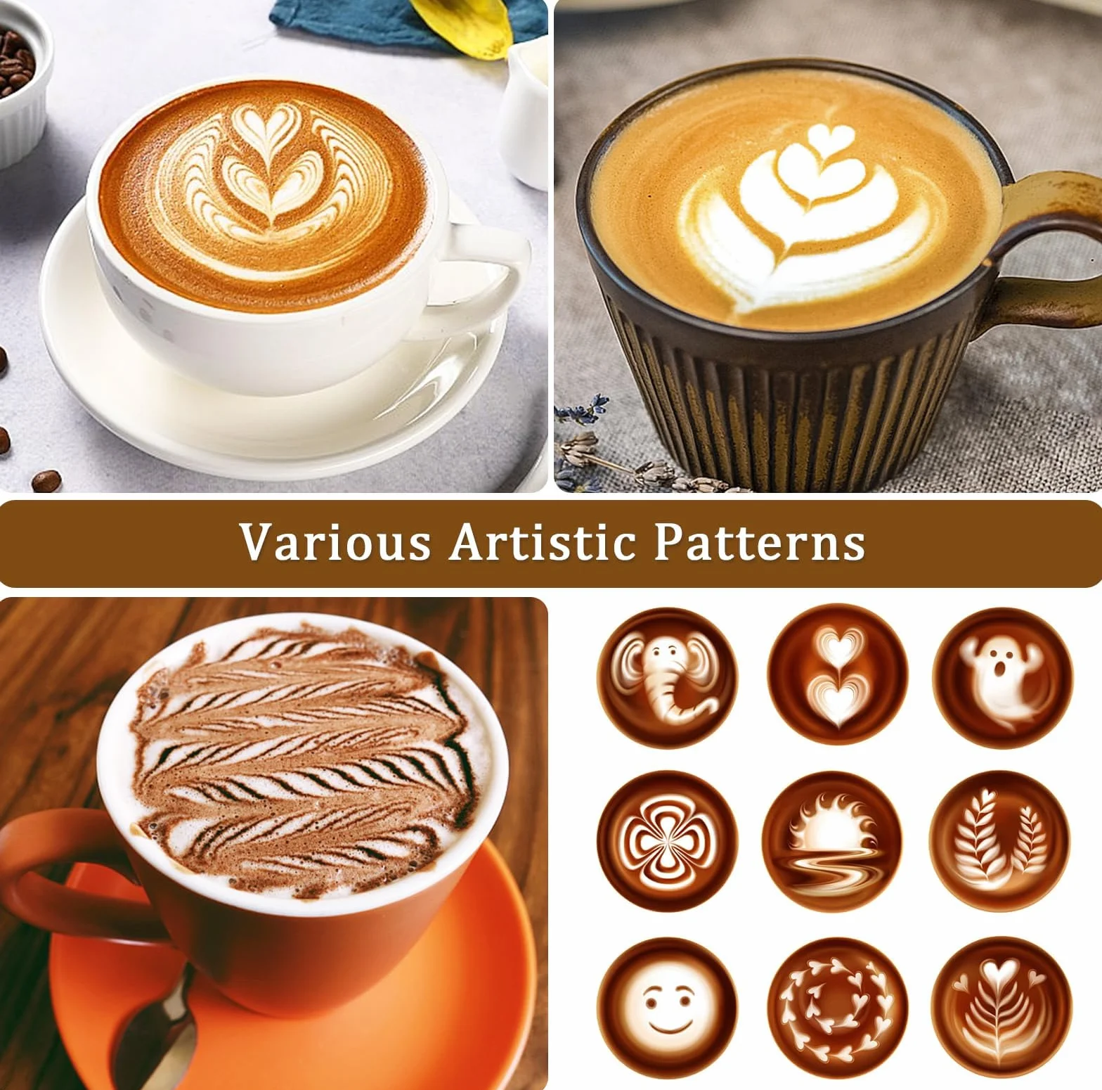 Jarra Leche Barista 350ml Acero Inoxidable Espuma Espresso Café