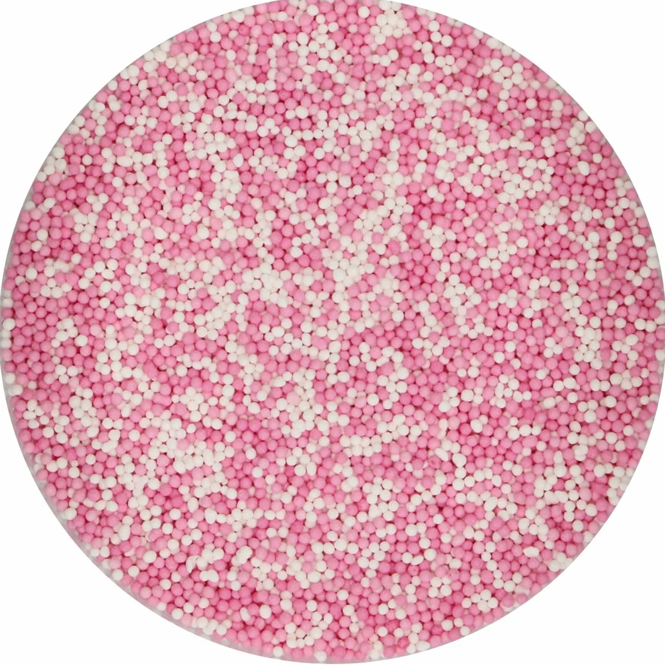 FunCakes Nonpareils Sin Gluten Baby Pink Mix 80 g Sprinkles para Tartas