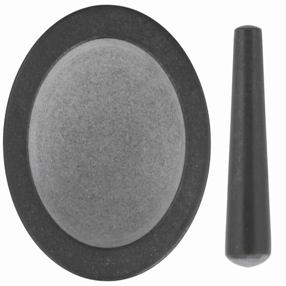 Jamie Oliver by Tefal - Pila y mortero - Granito, 20 cm, gris - K1823155