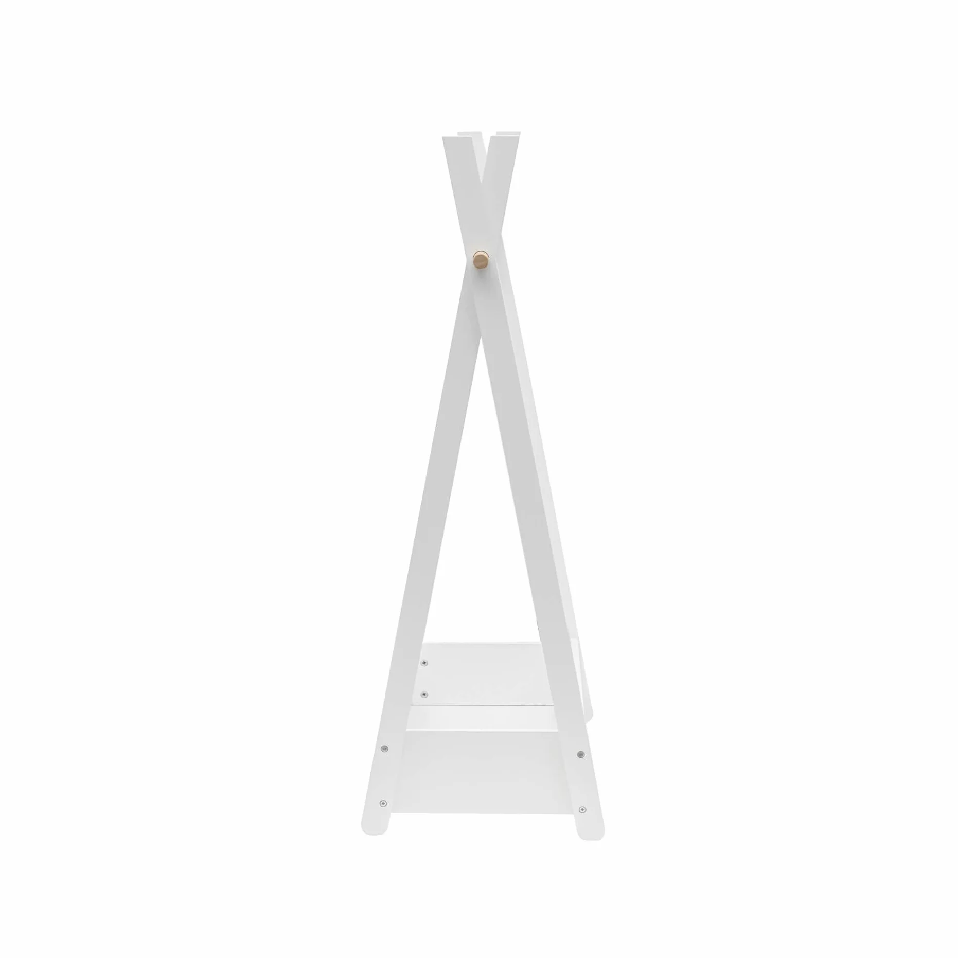 Rebecca Mobili Perchero Infantil Armario Blanco Pino MDF 118 x 82 x 42 cm
