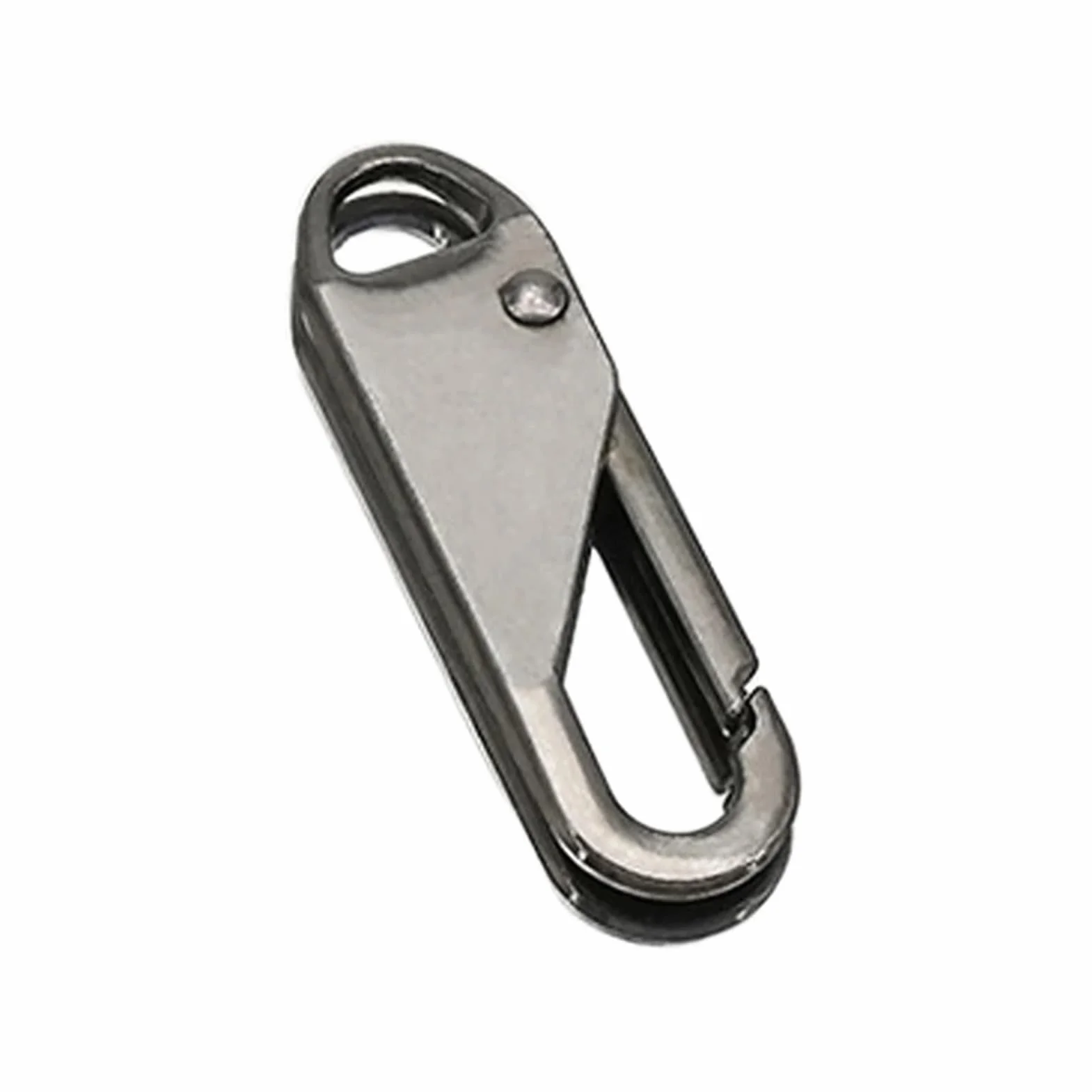 BUUV Kit de reparación de cremallera de repuesto para equipaje, mochila, ropa, pantalones, cartera (gris, 5 piezas)