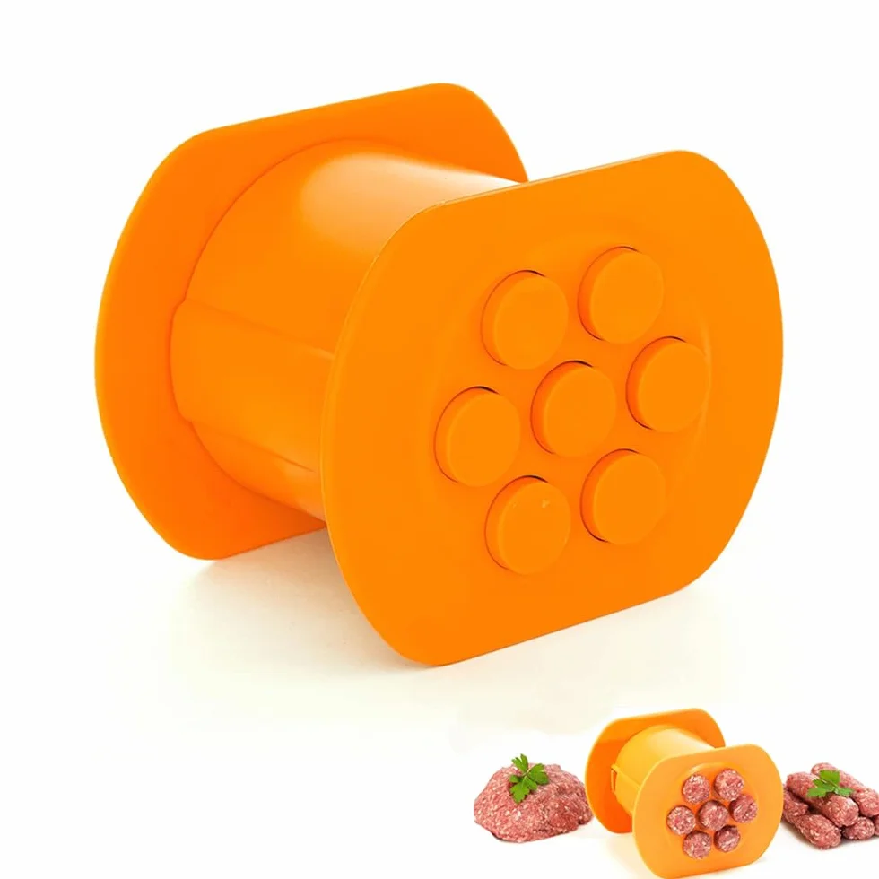 Cevapcici Presse, Cevapcici Maker, Croquetero, Extrusora Manual para Salchichas de Perro Caliente, Máquina de Perro Caliente, Exprimidor de palitos de Carne
