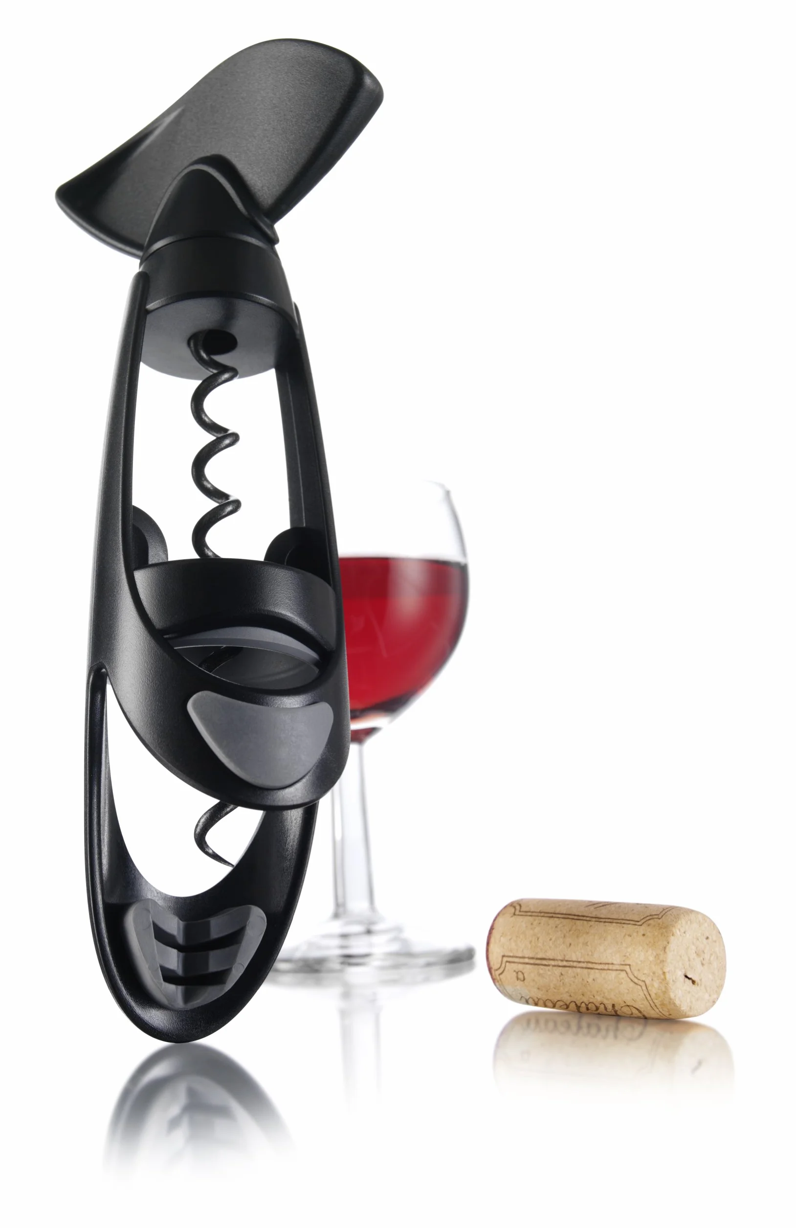 Vacu Vin Twister Sacacorchos en Estuche Negro