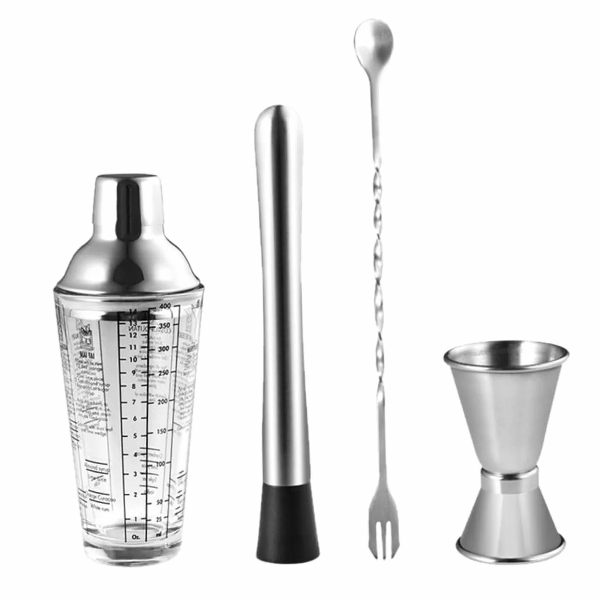 LIFKOME Cocteleras De Acero Inoxidable Cocteleras Suministros para Barman para Preparar Cócteles Casa Equipo para Cócteles Herramientas para Barman