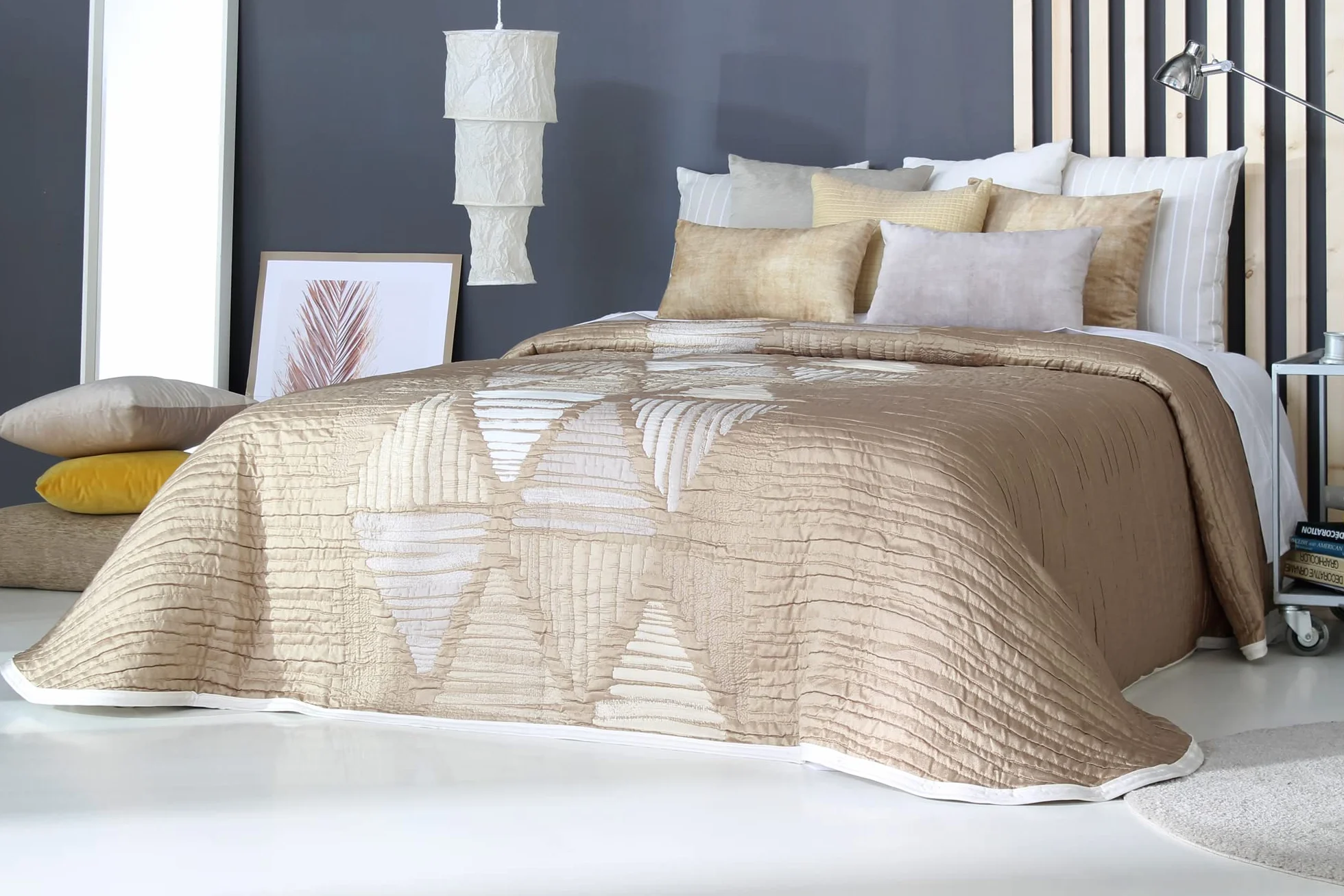 Reig Martí Colcha Reversible Beige Cama 180 cm Lynch