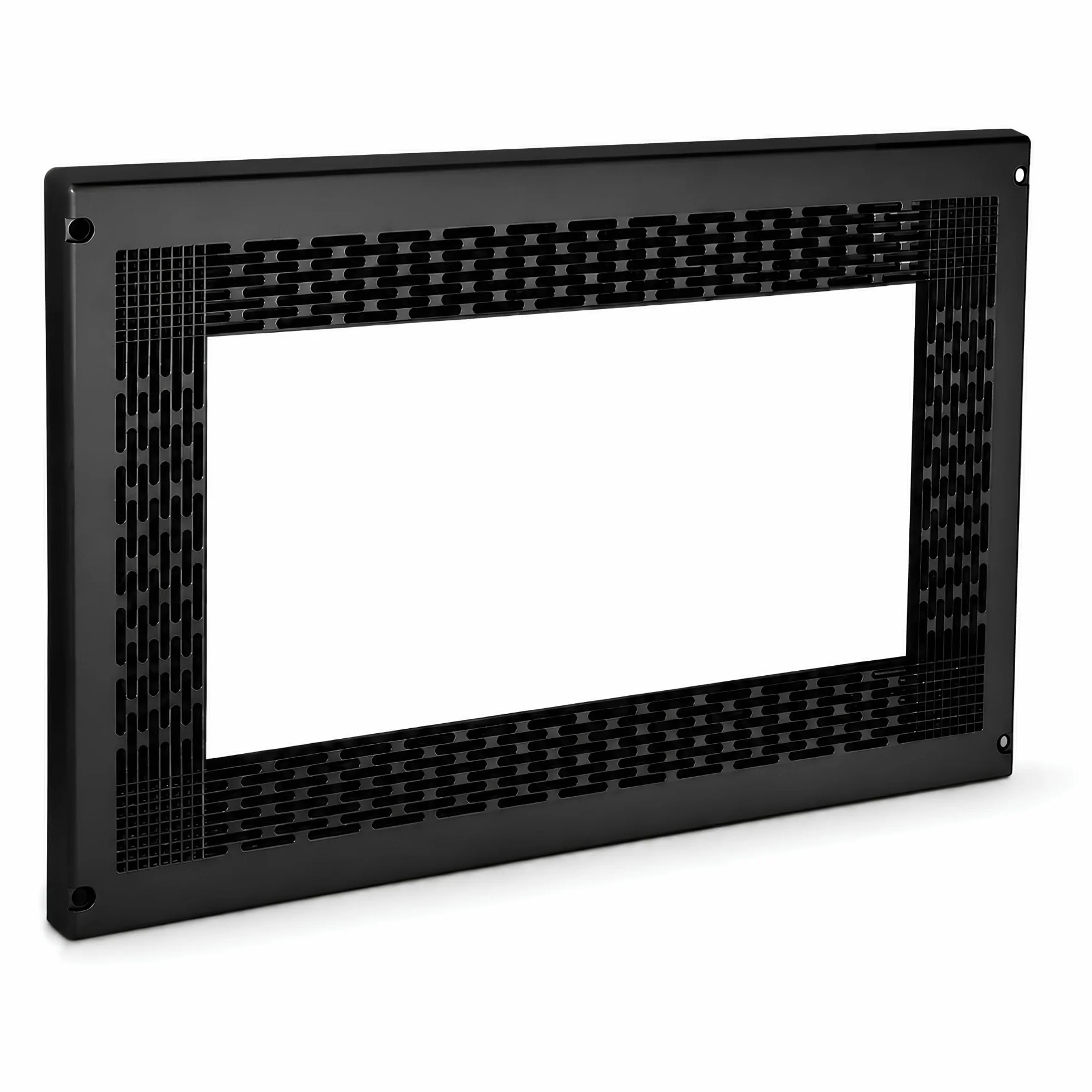 Embellecedor Microondas 60x40cm Marco Tapa Negro Incluye Tornillos