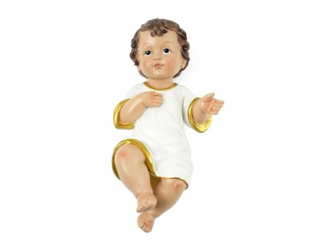 Gerimport Niño Jesus 14.5cm, Pieza de Resina, One Size