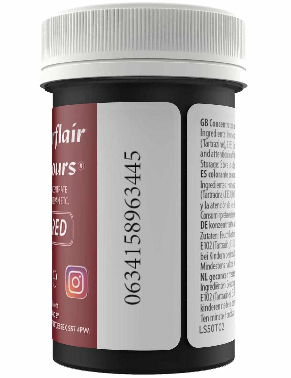 Sugarflair Spectral Concentrated Paste Colour Blood Red 25g