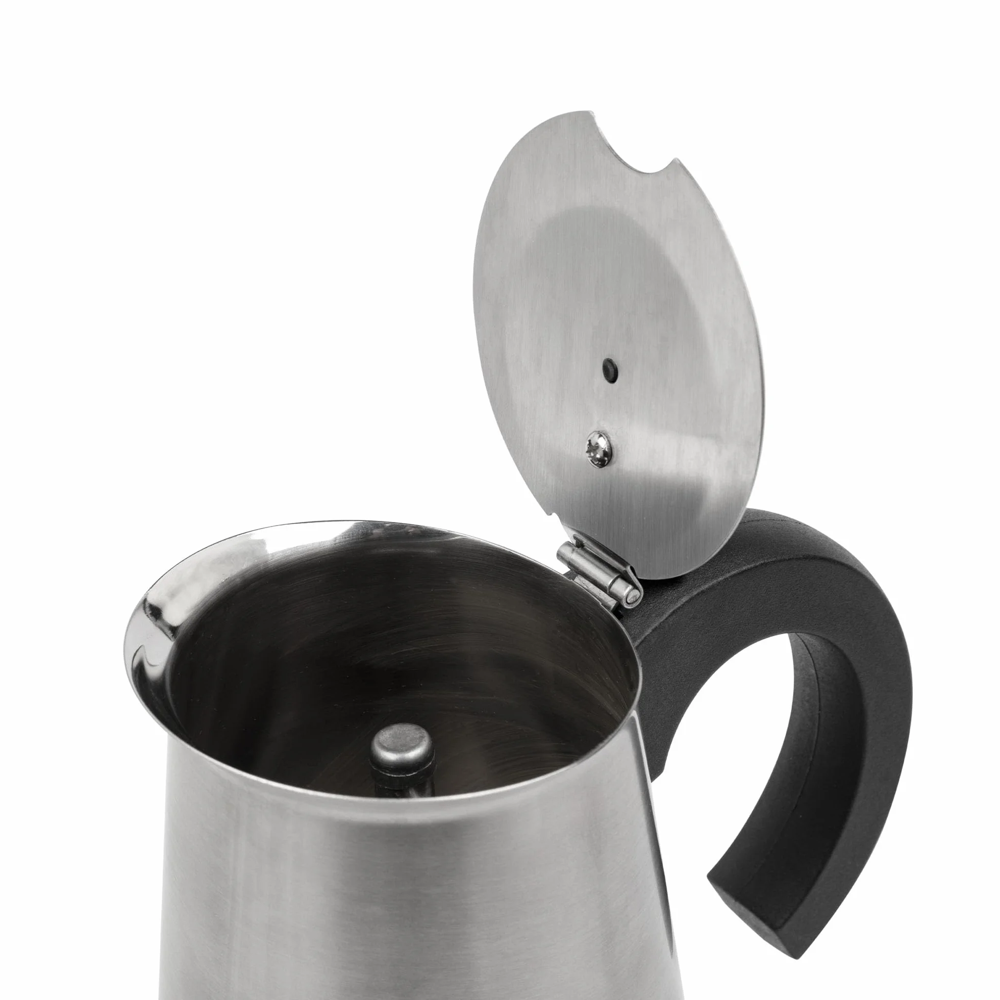 Jata CAX104 Cafetera Italiana Inducción 4 Tazas Acero Inoxidable