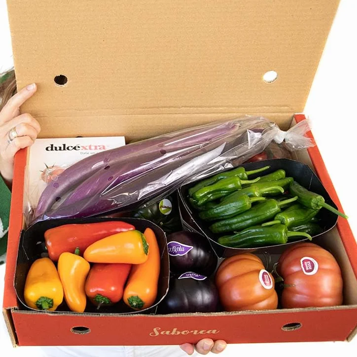 Selección de Verduras Granada la Palma 3 kg La Parcela Origen España Andalucía Costa Tropical