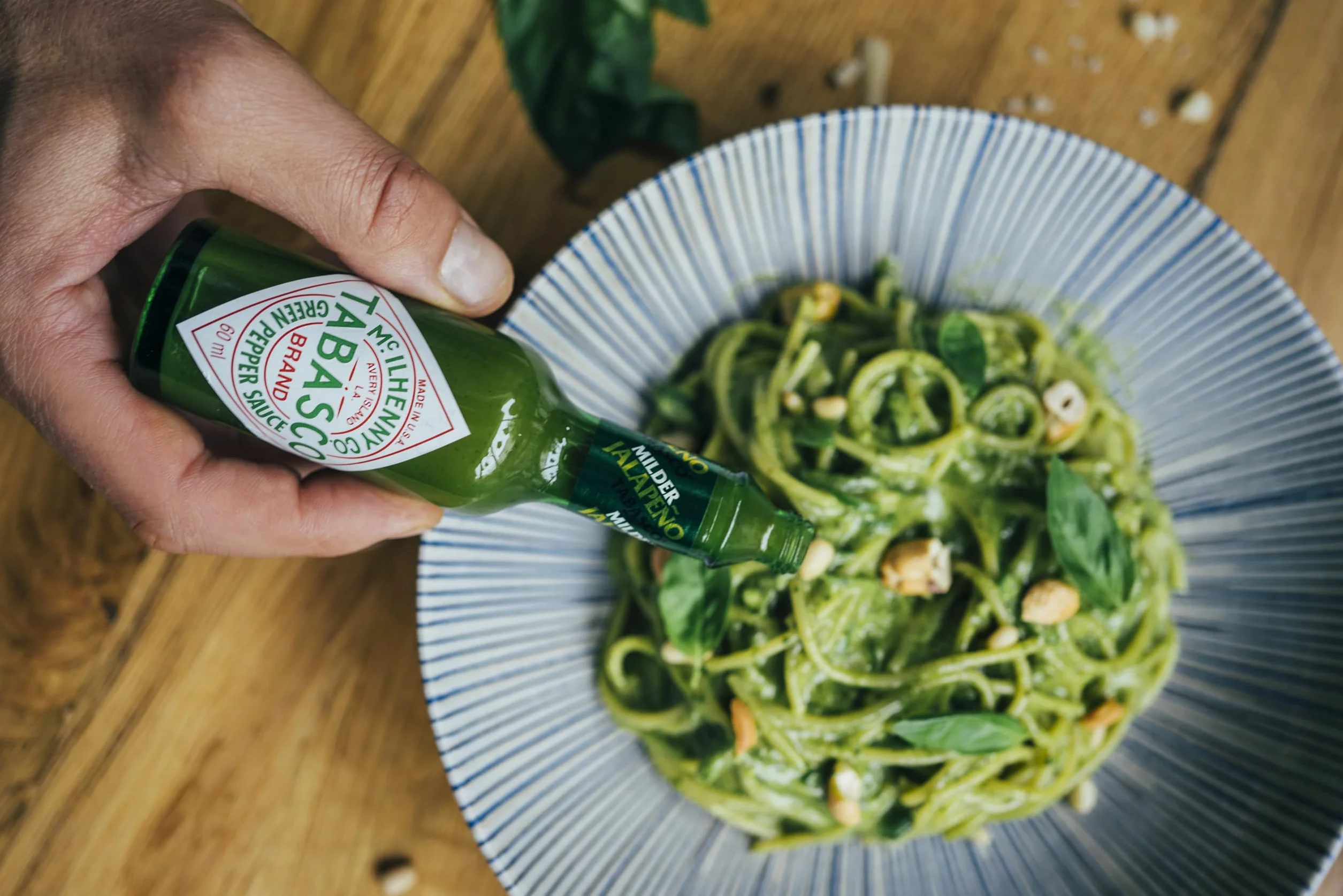 Tabasco Verde Salsa Picante Sabor Suave 60 ml Chiles Jalapeños Tex-mex