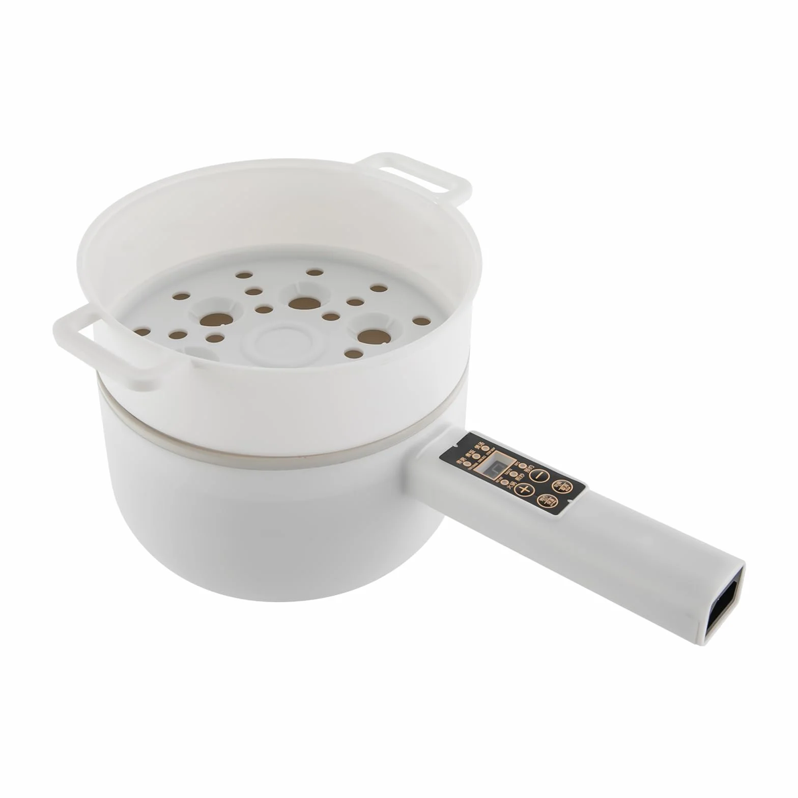 Olla eléctrica multifuncional 1,6 L antiadherente 220 V 770 W mini portátil