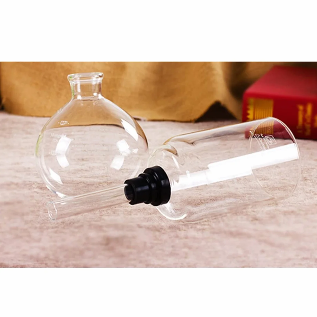 SifóN de Café, Accesorios para Ollas, -3/5 Tazas, SifóN de Vidrio de Calidad, Olla Al VacíO, Reemplazo de Piezas de Cafetera (E)