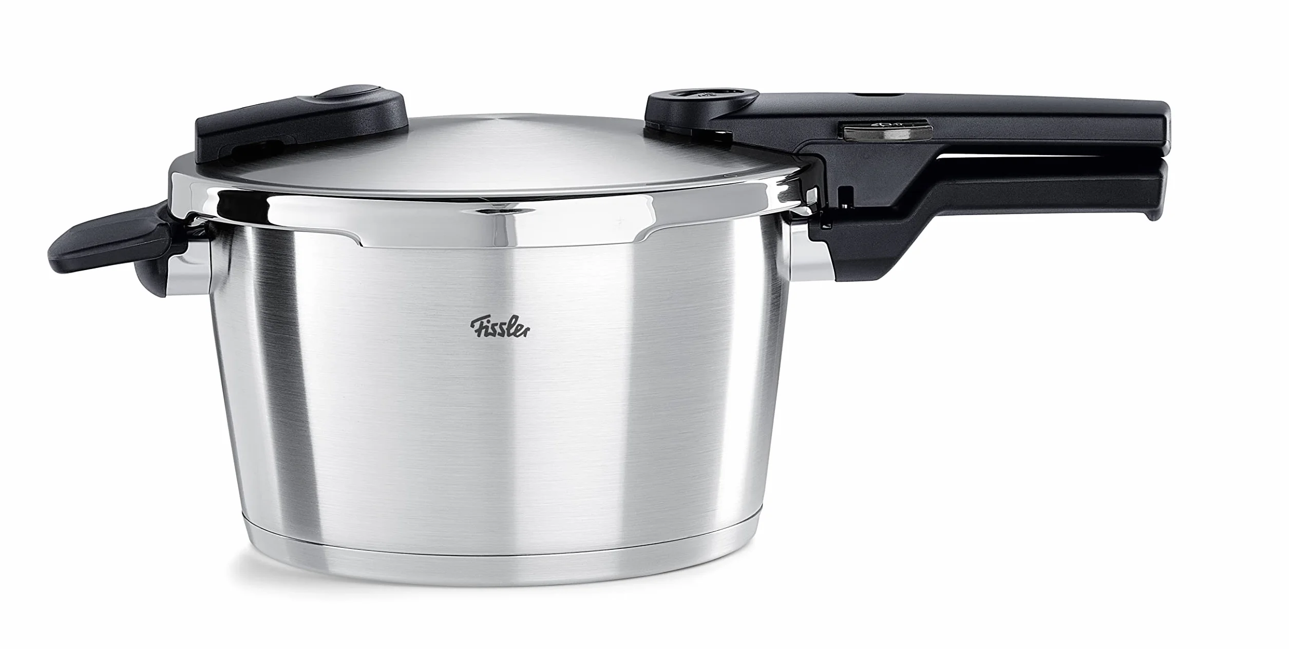 Fissler Vitaquick Premium Olla a Presión de 4,5 L y 22 cm de Diámetro, Acero Inoxidable, 2 Niveles de Cocción, Fabricada en Alemania, Inducción