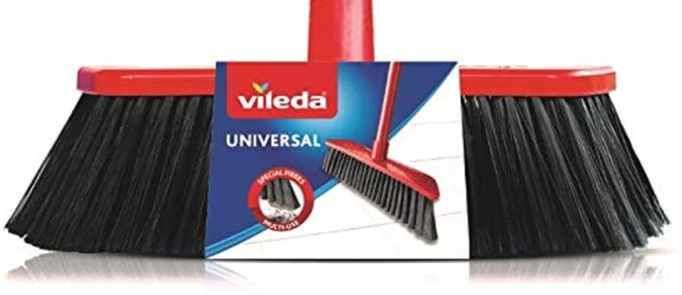 Vileda Recambio Cepillo Universal, Rojo y Negro