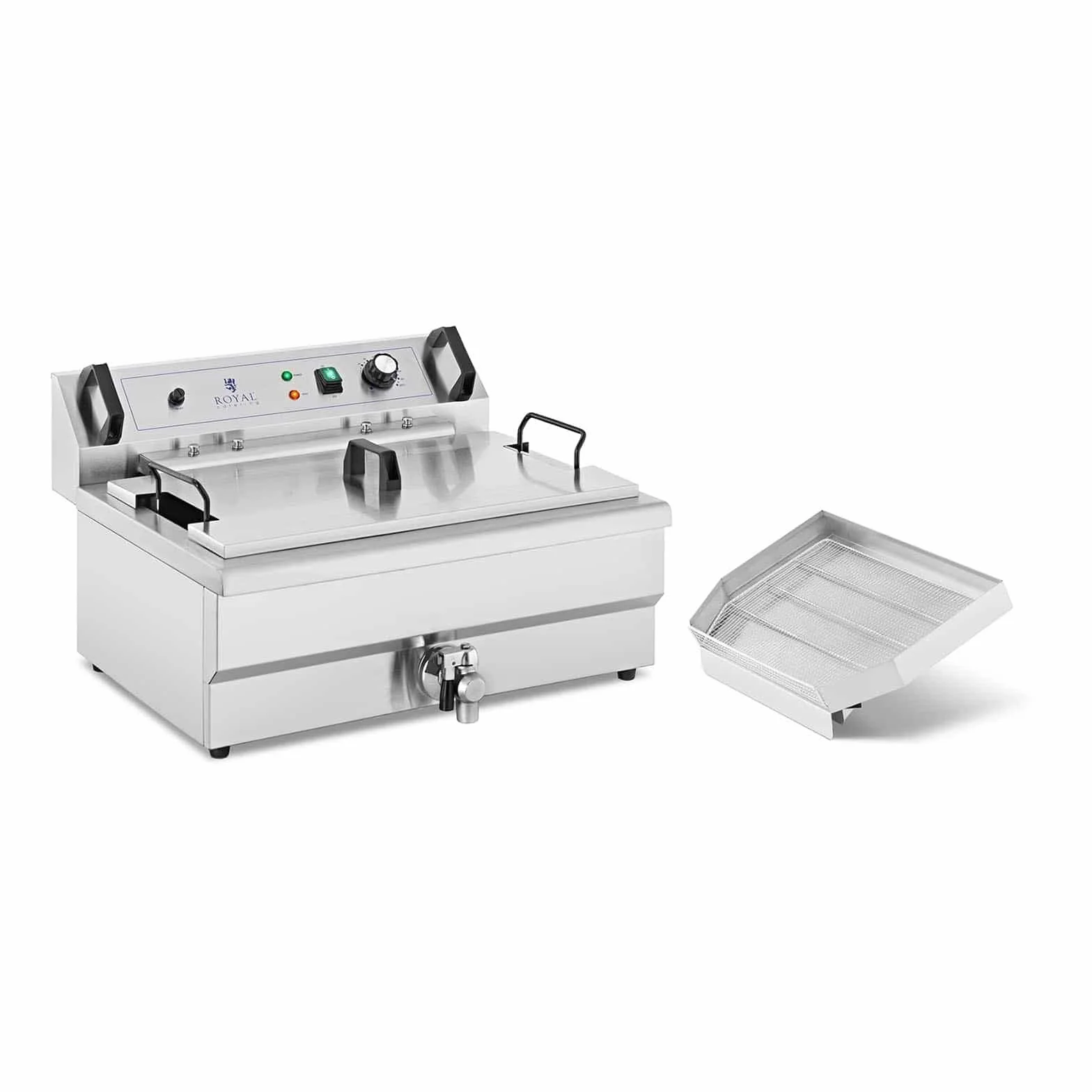 Royal Catering RCPBG 16H Freidora de pasteles 30 L 230 V para pastelería y churrería