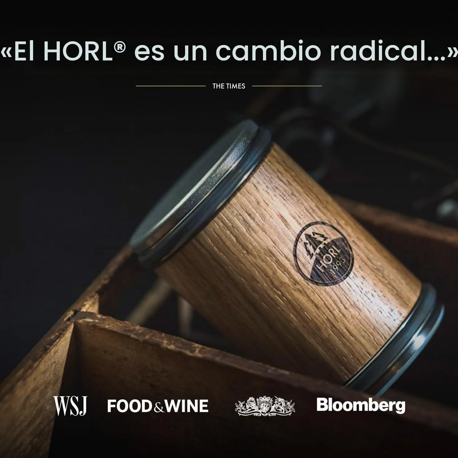 Rodillo afilador HORL2 roble - Afilador para cuchillos de cocina y para un filo extremo - rodillo afilador para cuchillos con soporte magnético con ángulos de 15 y 20 grados