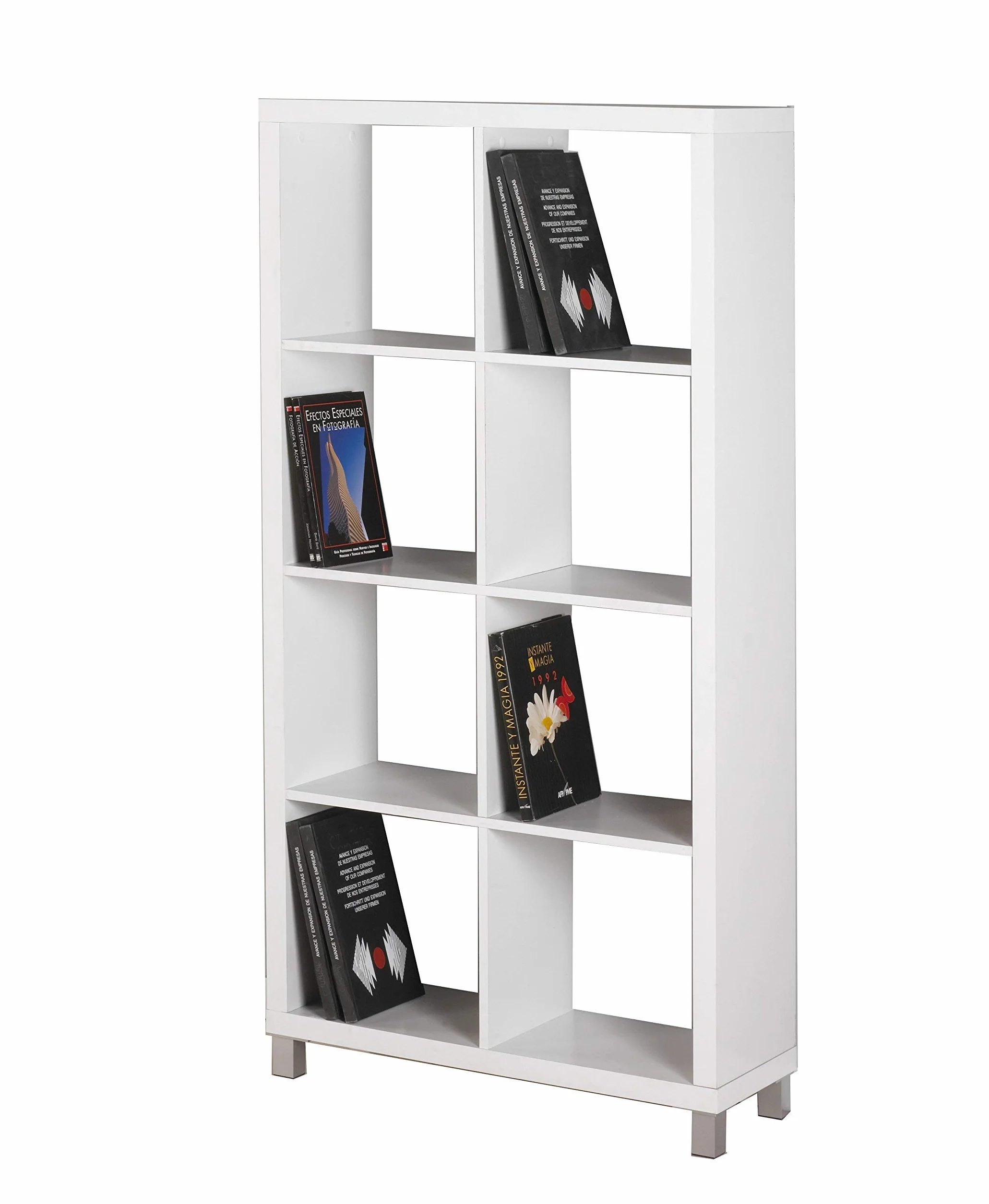 Kit Closet estantería kubox 8 huecos blanco 153 x 76 x 29