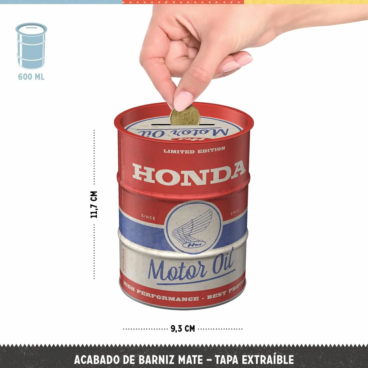 Hucha Retro Honda MC 600 ml Oficjalna Licencja OLP