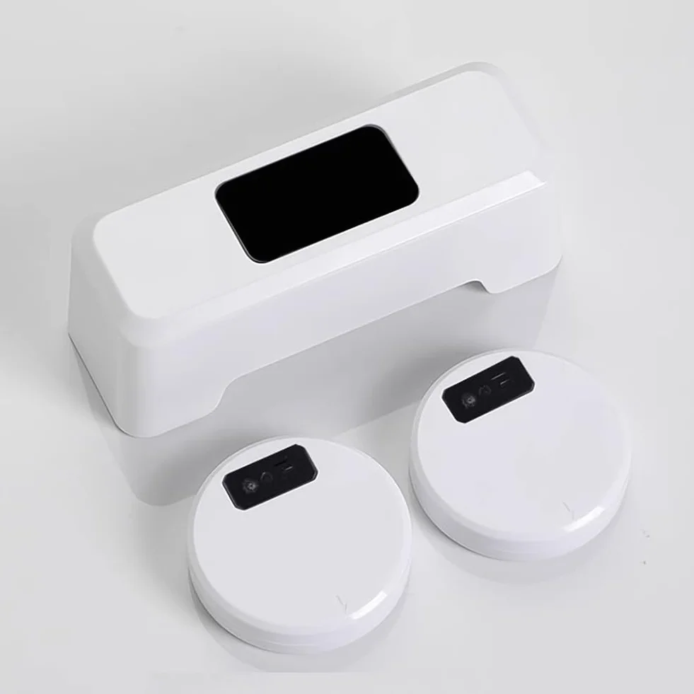 Flusher Automático De Inodoro, Kit De Descarga De Inodoro del Sensor Infrarrojo, Botón De Al RAS del Inodoro Inteligente, Sensor De Infrarrojos Externos.,Style a