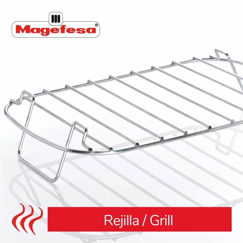 Magefesa Guisotherm - Olla Eléctrica de Cocción Lenta Multifunción 6L, 1200W, Funciones Freír, Vaporara, Grill, Recipiente Extraíble Antiadherente