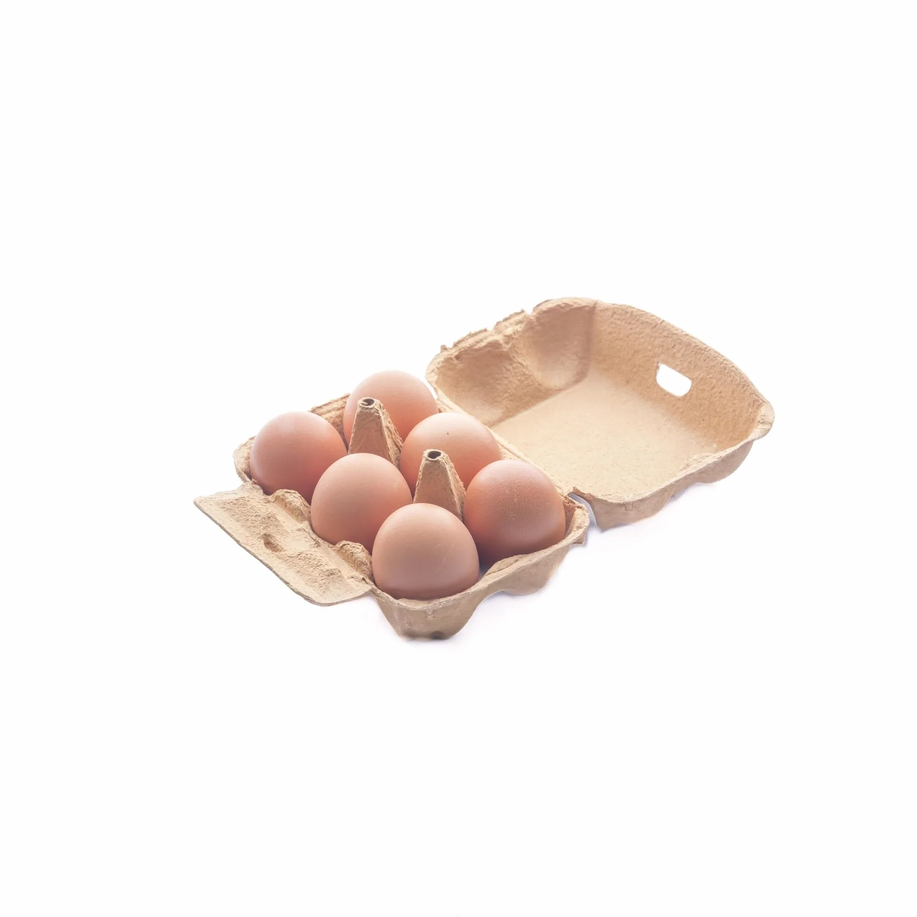 Huevos Ecológicos Frescos 6x, Producción Sostenible, Gallinas en Libertad, Certificado Ecológico