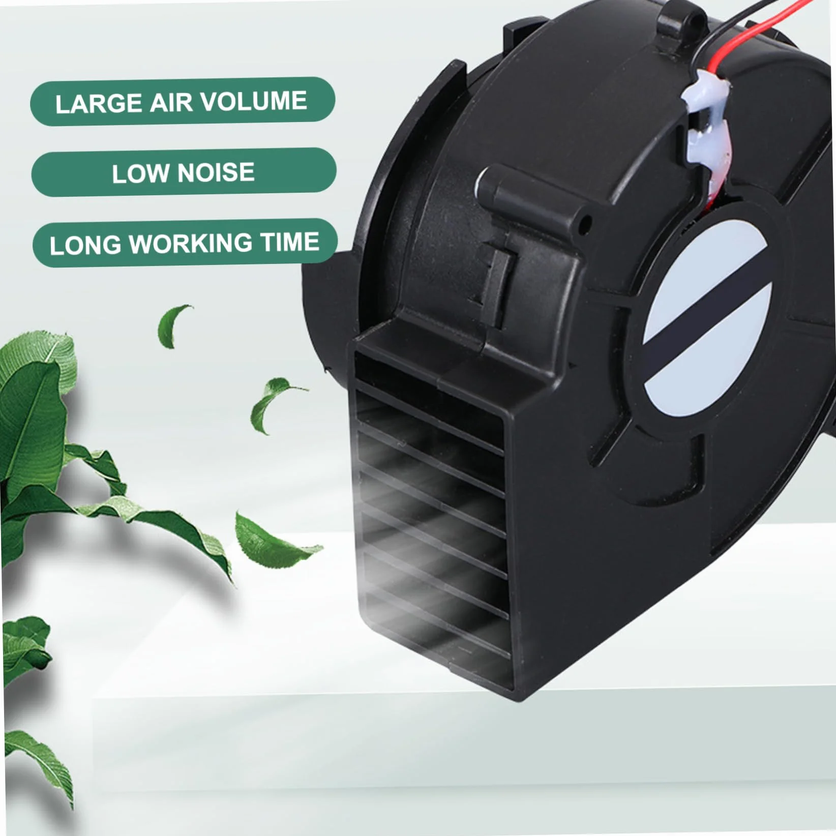 Soplador Inflable, soplador de Aire para inflables, 10.2W 31cfm Volumen de Aire Ventilador Inflable con 2 Cuerdas de luz LED, Ventilador de Ventilador de Aire de reemplazo de bajo Ruido para Inflable