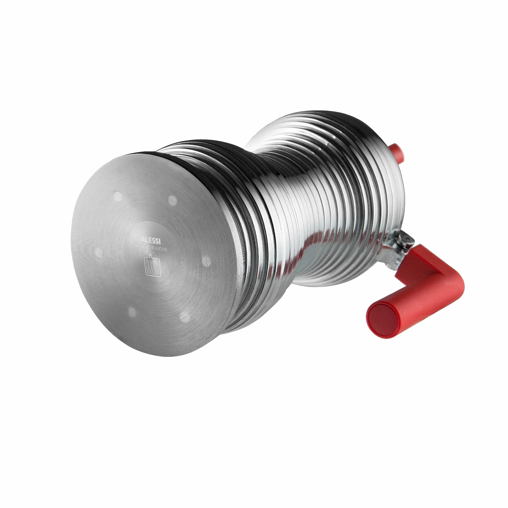"PULCINA" CAFETERA 6 TAZAS INDUCCIÓN ROJA