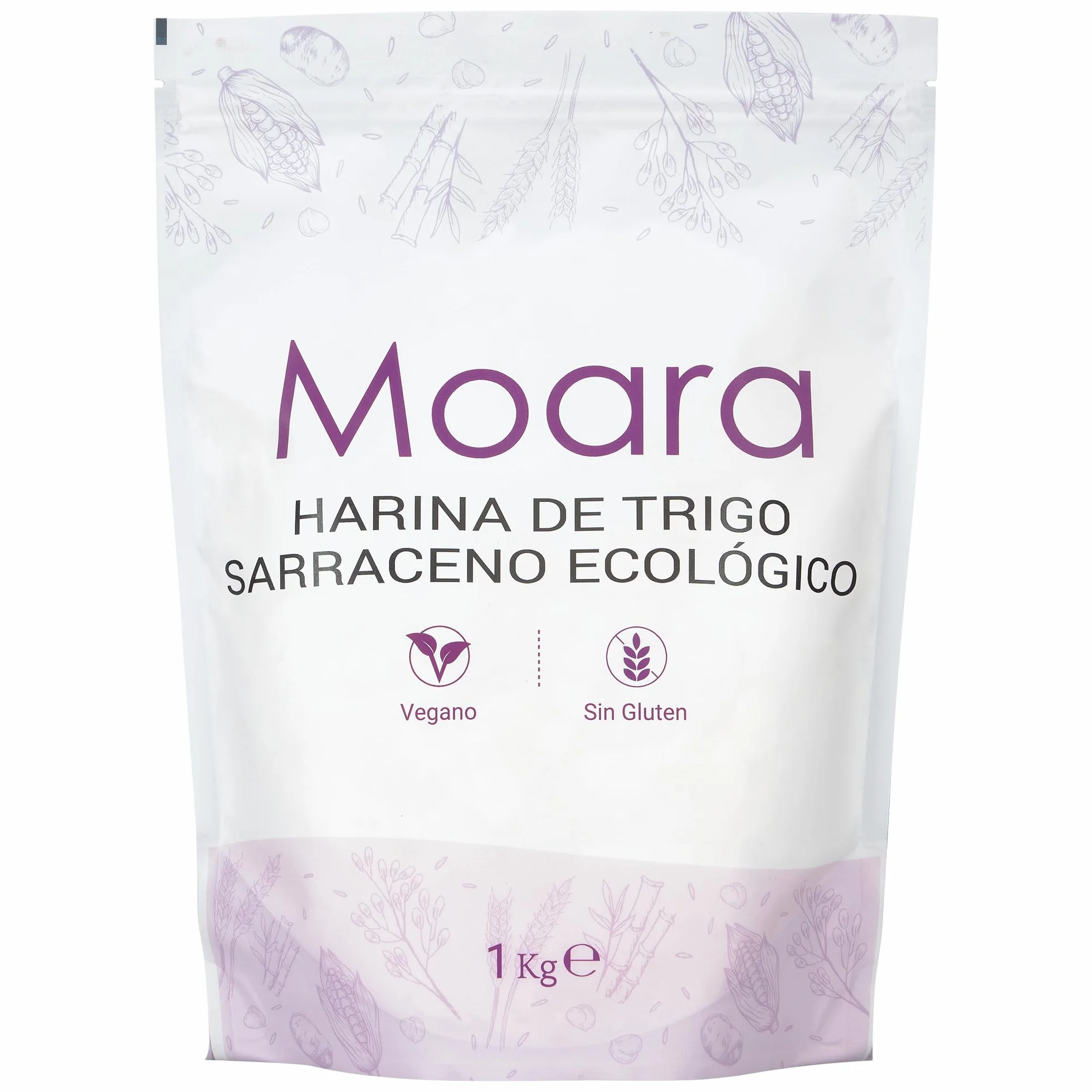 Harina de trigo sarraceno ecológica sin gluten - Harina sarracena BIO