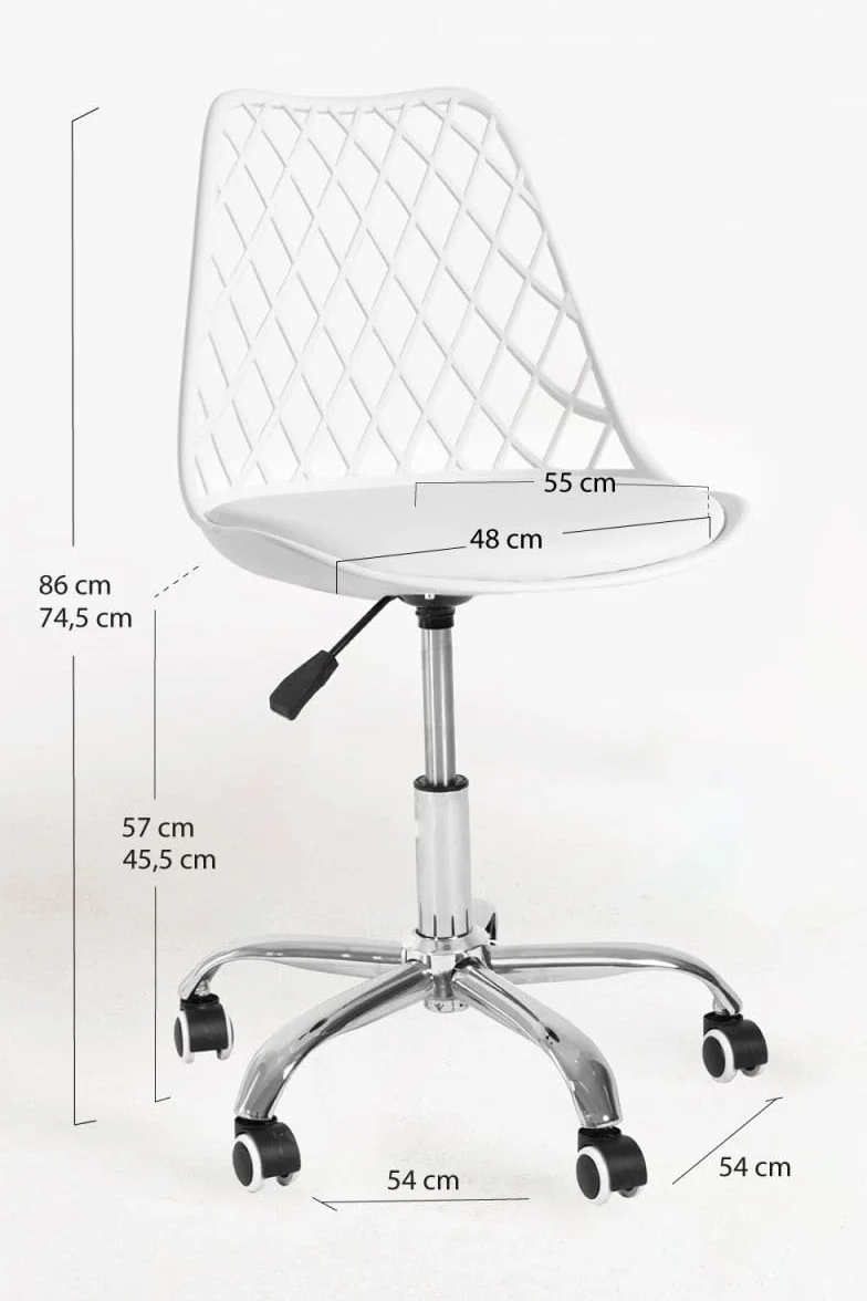 Silla de Escritorio sin Brazos Mima Office Diseño Innovador