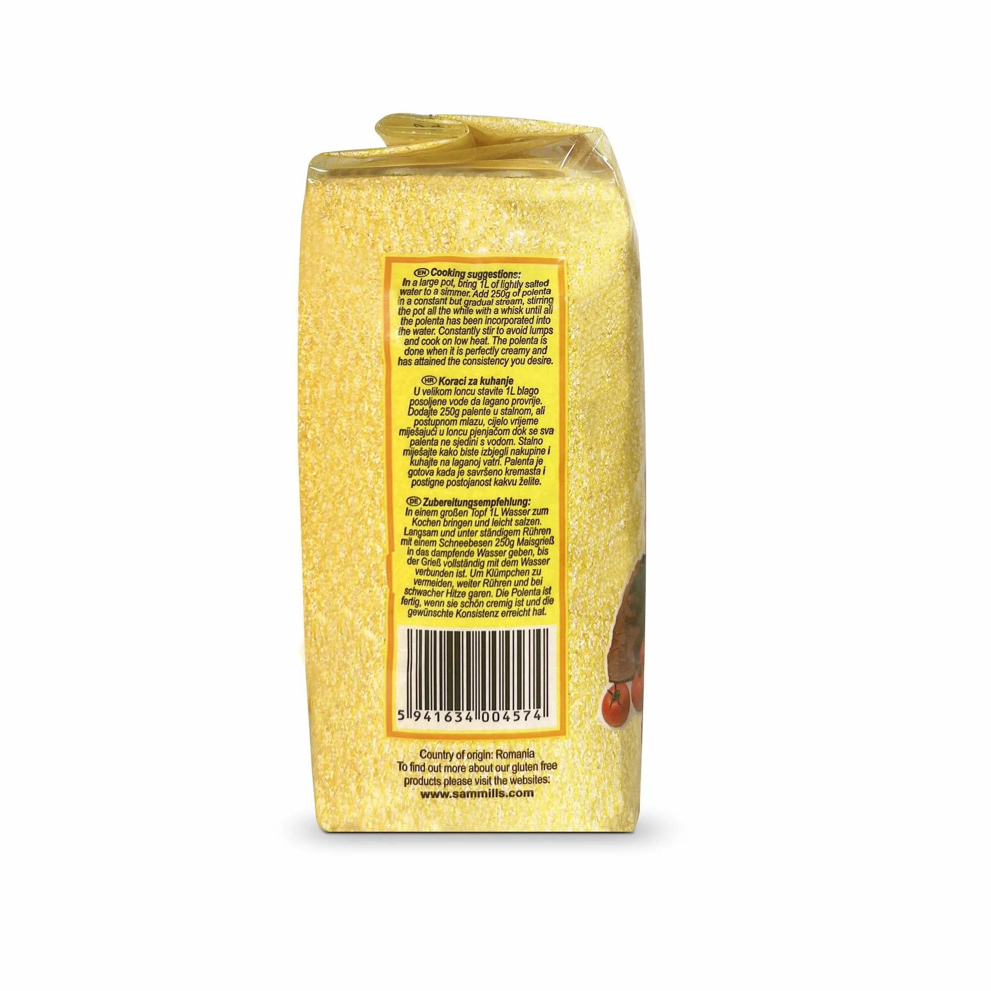 Harina de Maíz Malai Polenta Precocida 1kg Antioxidantes