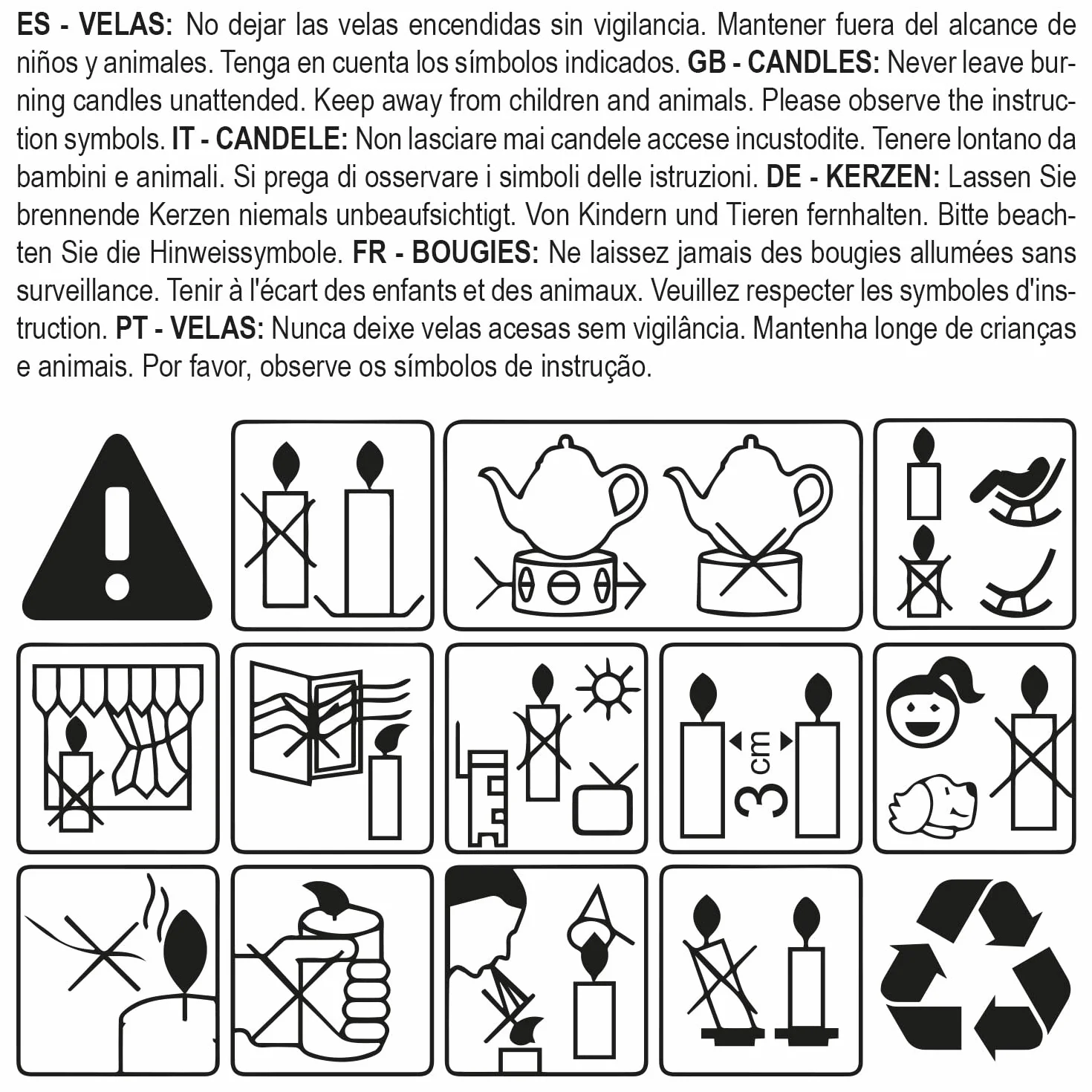 Velas de té 8 Horas XXL Larga Duración 100% Parafina Diámetro 38 mm Pack 108