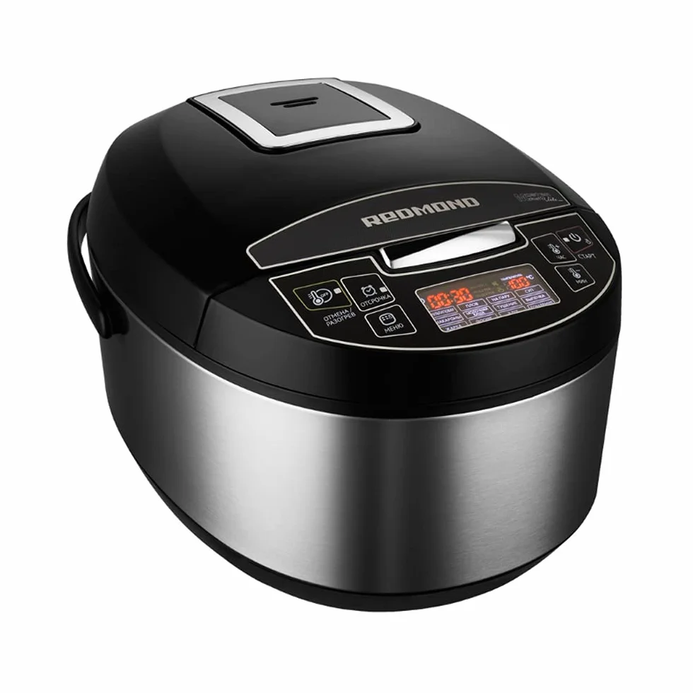 Multicocina REDMOND RMC-RMC-M4512 (ruso) con 40 programas (pan, cocción al vapor, etc.), pantalla táctil LCD, 5 litros, Multivarka