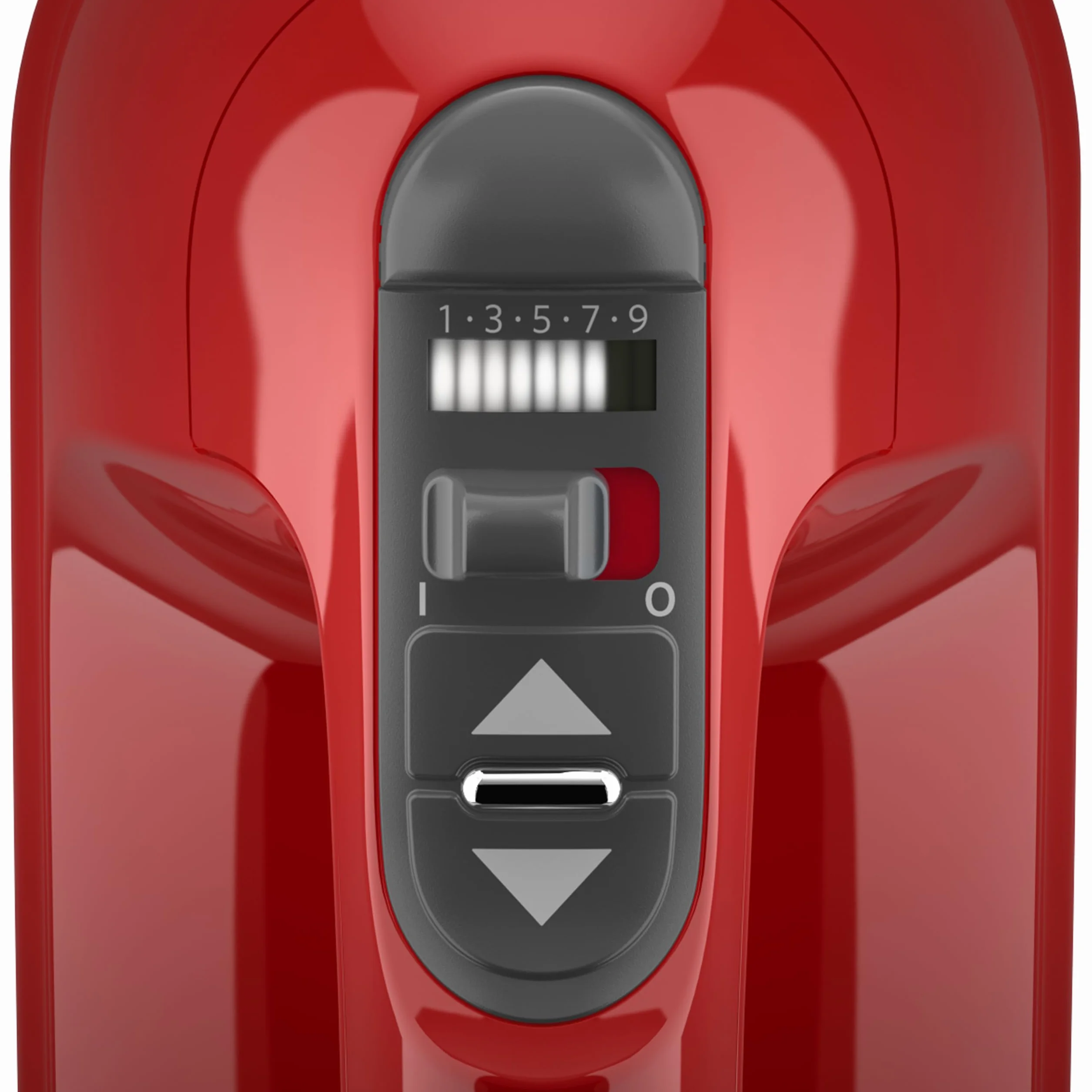 KitchenAid 5KHM9212BER Batidora de mano de 9 velocidades, potente motor CC, con 5 accesorios de acero inoxidable (batidores, batidores, ganchos de masa, varilla de mezcla) y bolsa de almacenamiento
