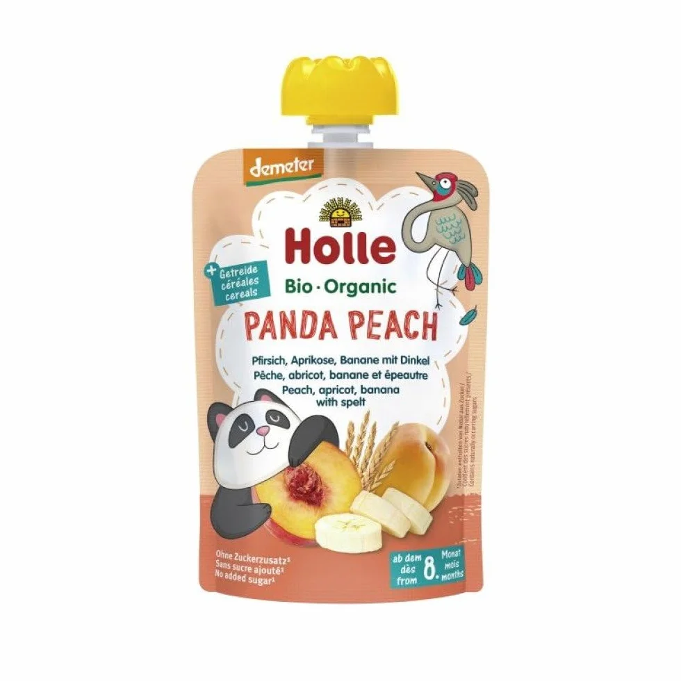 Holle Smoothie Melocoton Albaricoque PLATANO con ESPEL
