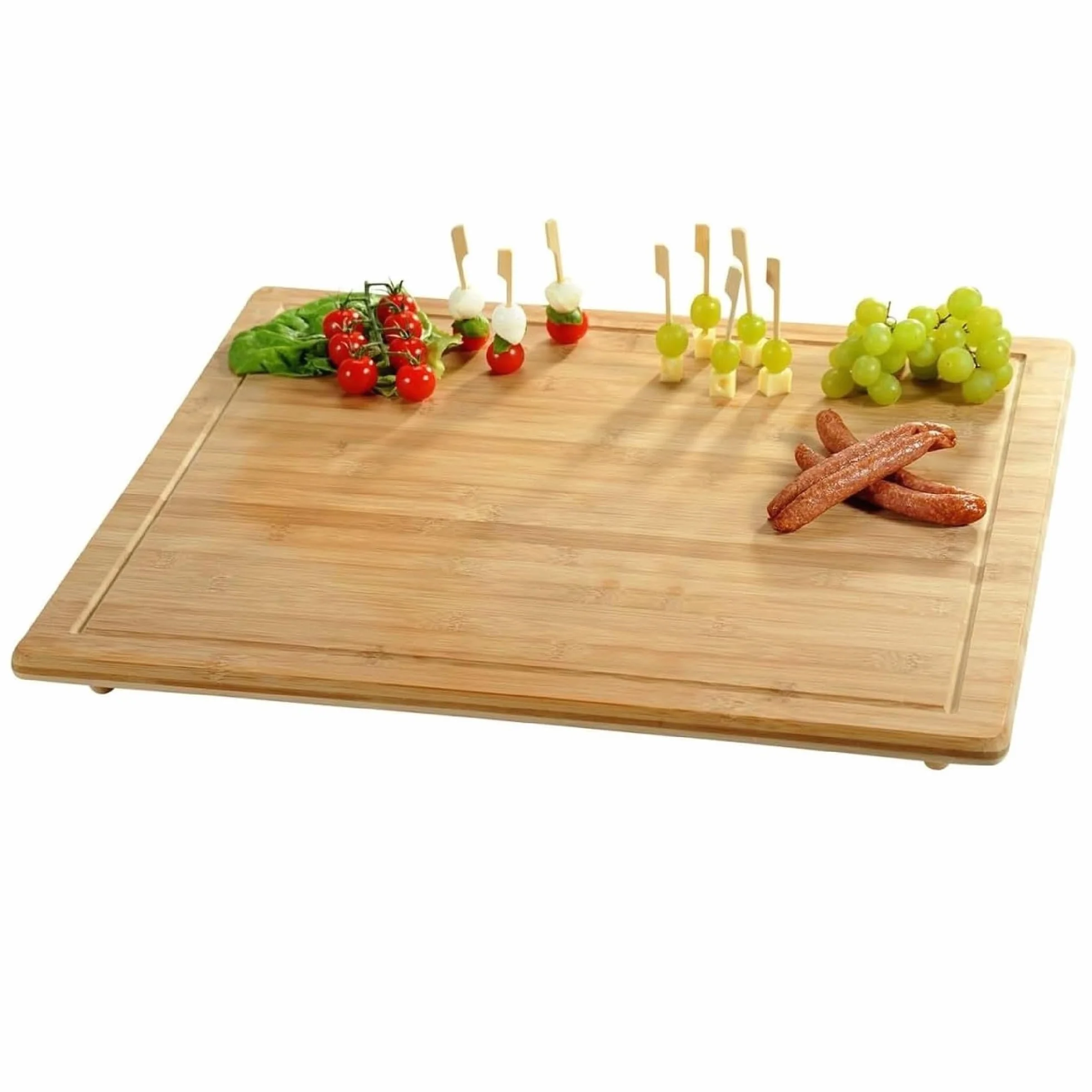 Kesper Tabla de Cortar y Protector de Bambú 56 x 50 cm