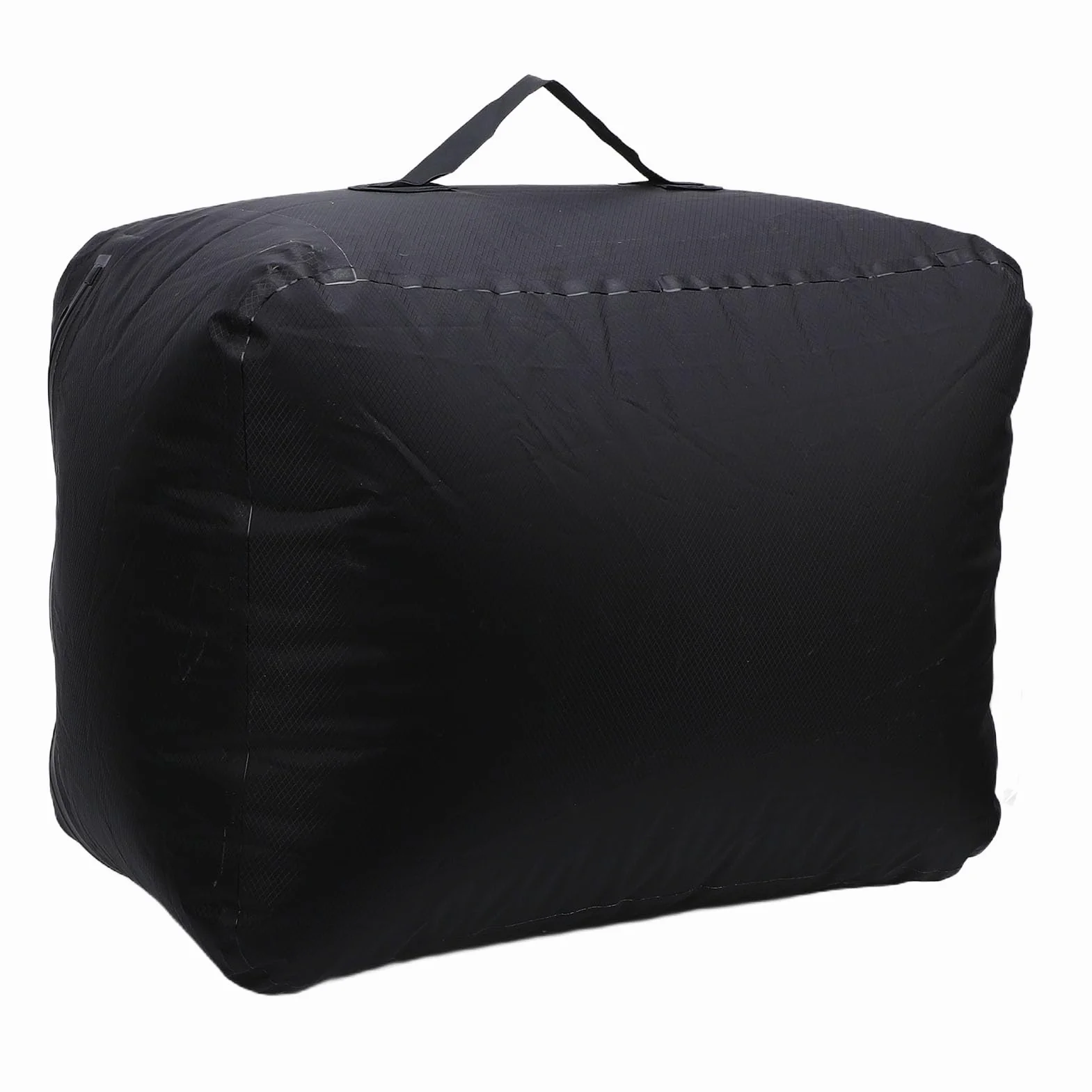 SIXRUN Bolsa de Almacenamiento Al Vacío, Bolsa de Compresión Al Vacío de Viaje Ahorrador de Espacio con Bomba Cremallera Impermeable IP67 para Viaje Senderismo Playa Gimnasio (50L)