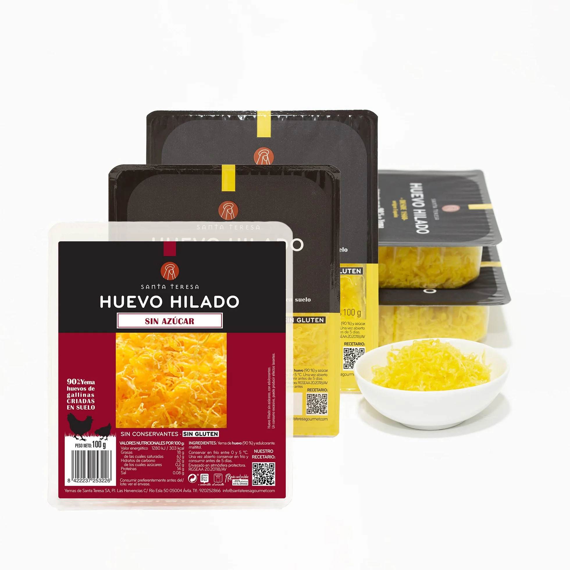 Santa Teresa Huevo Hilado Natural 100g Sin Gluten