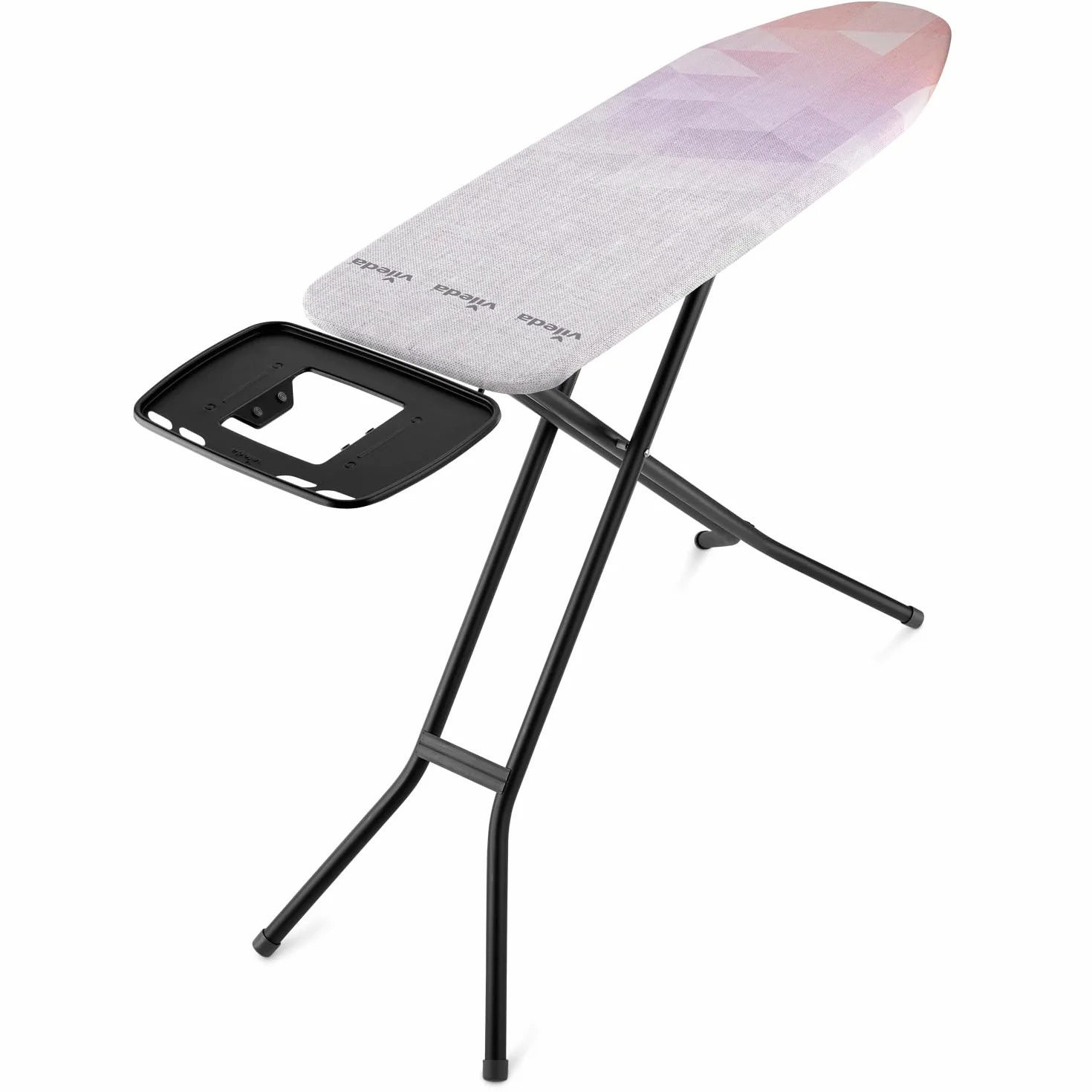 Tabla de Planchar Vileda Diamond | Más Larga y Nueva | Extra Estable | Altura Ajustable hasta 97cm