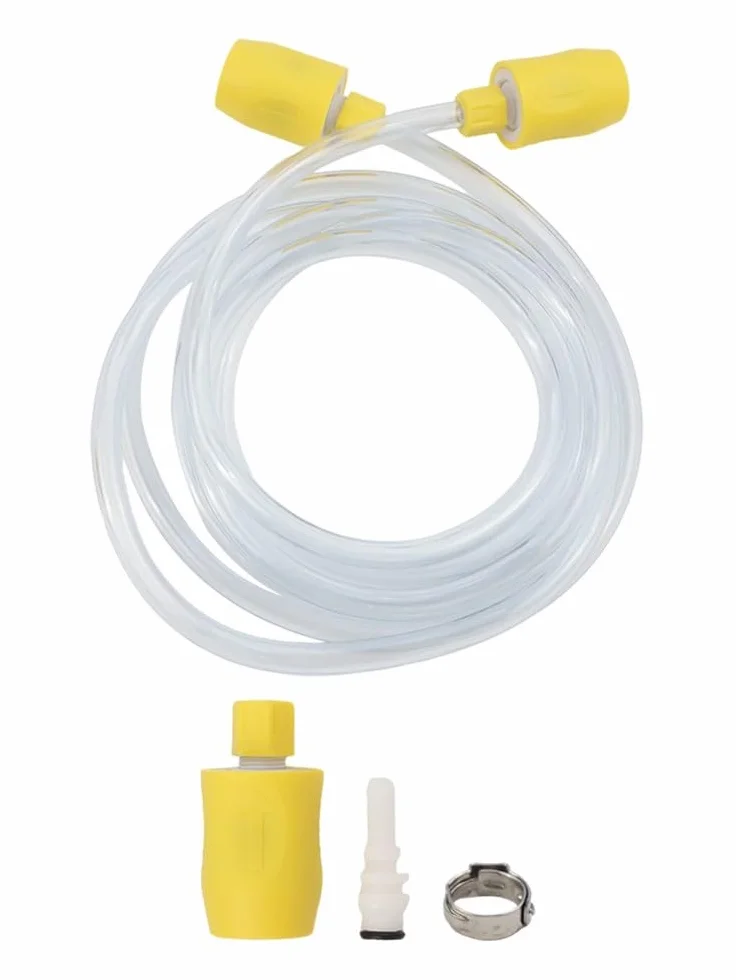 FUBESK Kit de conector de manguera de repuesto con 25 m para tubería de agua Puzzi 81 101 piezas de limpiador de vapor 4446-0230, piezas de repuesto para aspiradora robot